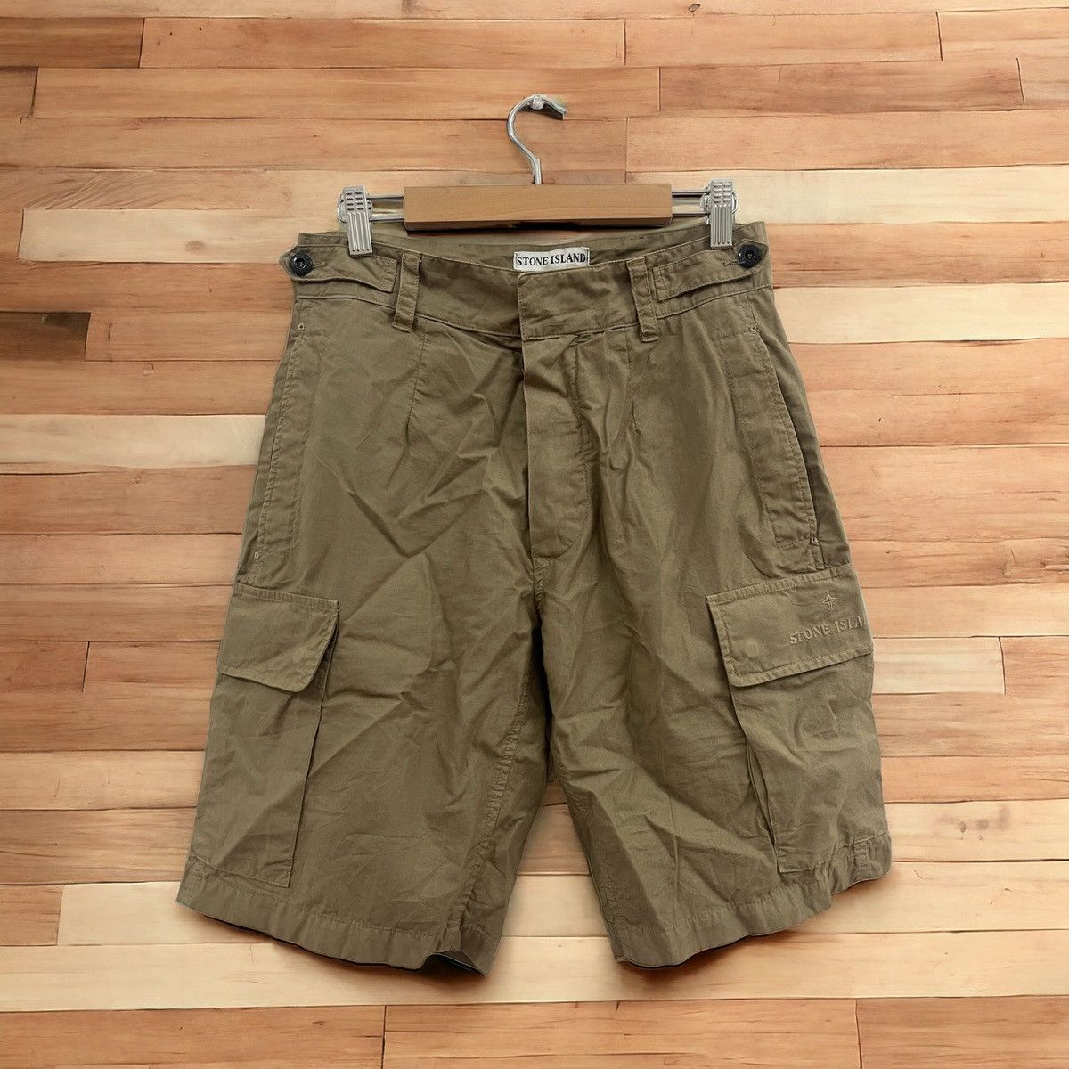 Massimo Osti × Stone Island Vintage Stone Island Short Pant Size US 30 / EU 46 - 1 Thumbnail