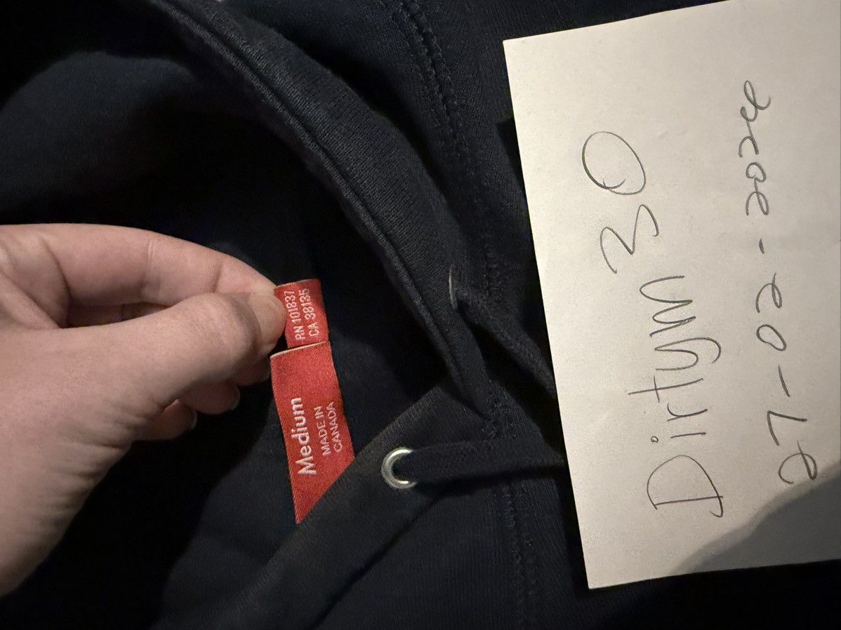 Supreme Supreme NAVY Bandana Box logo hoodie Size US M / EU 48-50 / 2 - 5 Thumbnail