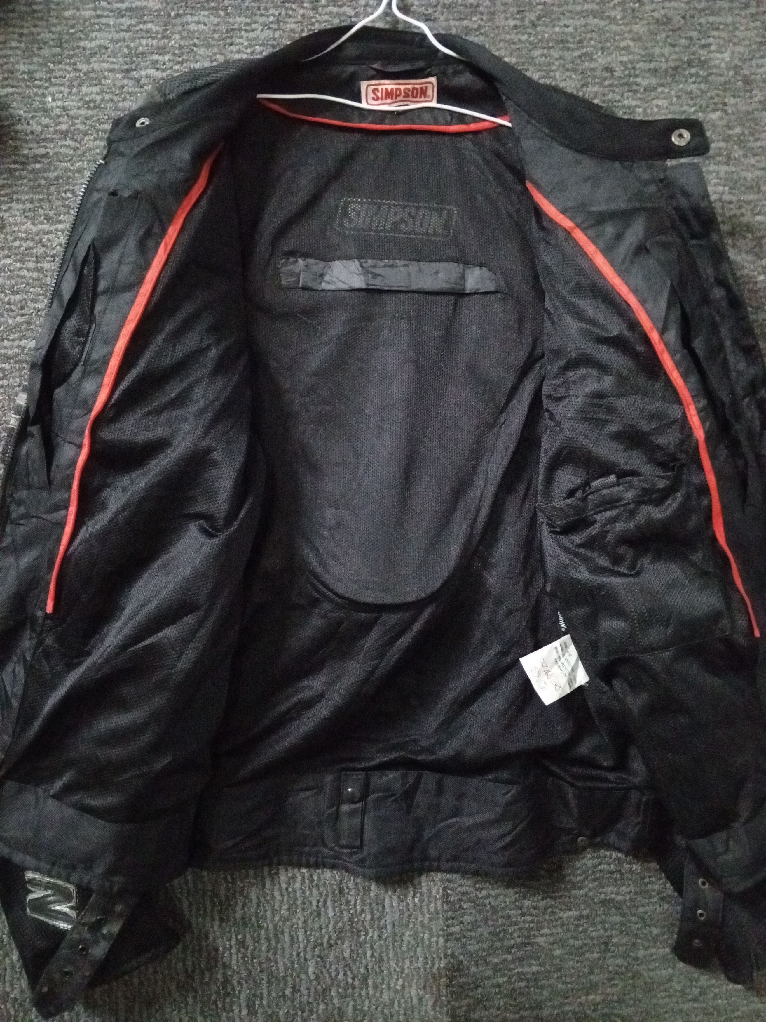 Other SIMPSON RACING JACKET MOTORCYCLE RARE Size US L / EU 52-54 / 3 - 10 Thumbnail