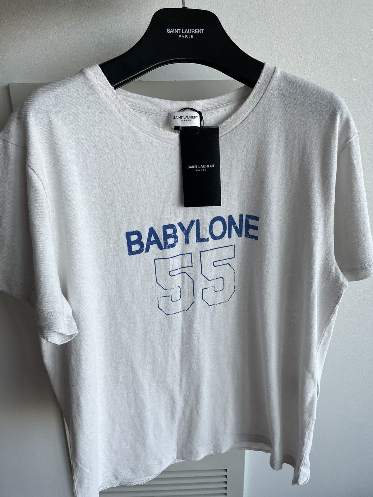 Saint Laurent Paris Super Runway Saint Laurent Babylone Slim fit Tee T-shirt Size US S / EU 44-46 / 1 - 12 Thumbnail