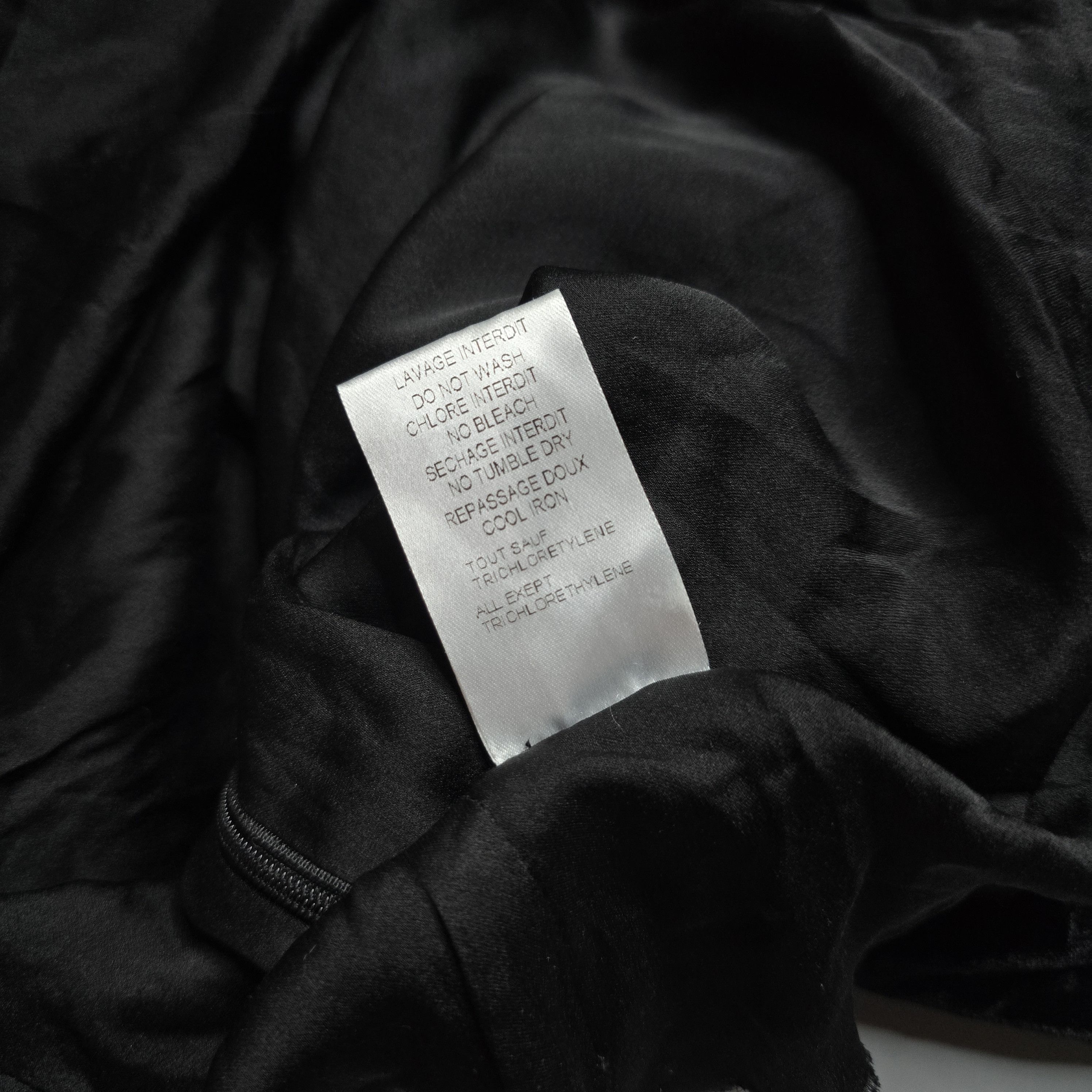 Balmain Balmain by Christophe Decarnin - Velvet Blouse Size XS / US 0-2 / IT 36-38 - 8 Thumbnail