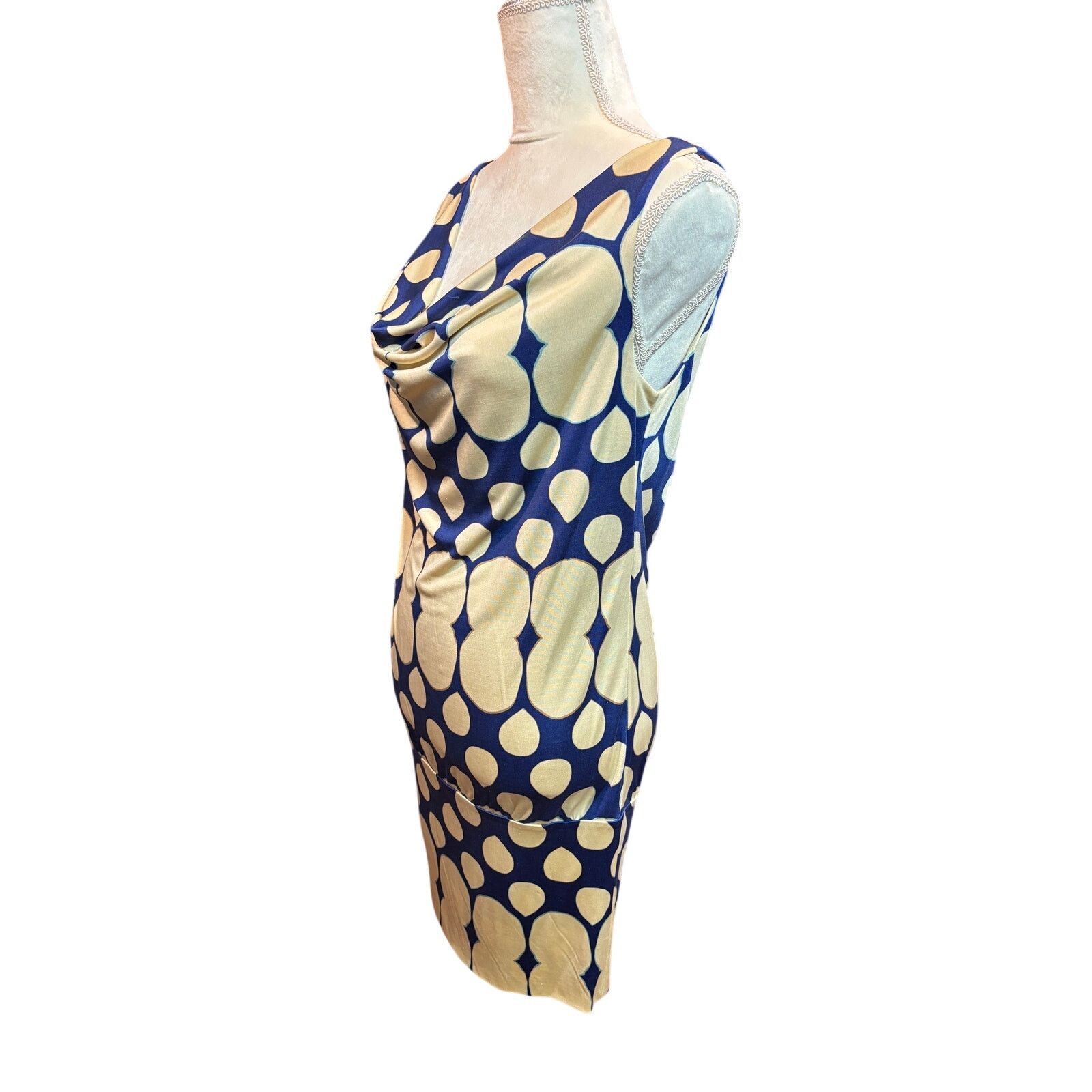 Diane von Furstenberg Diane Von Furstenberg Silk Print Mini Dress Size S Size S / US 4 / IT 40 - 6 Thumbnail