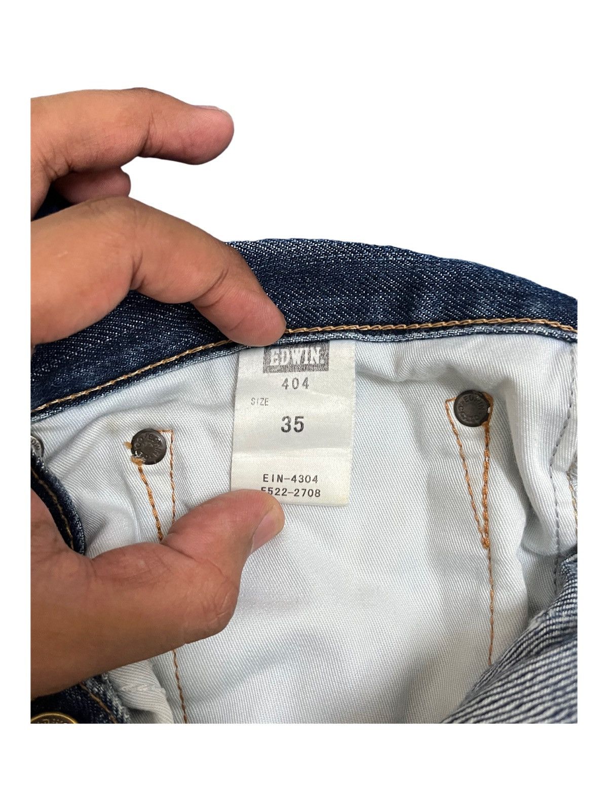 Edwin Vintage Edwin 404 Baggy Jeans Size US 38 / EU 54 - 6 Thumbnail