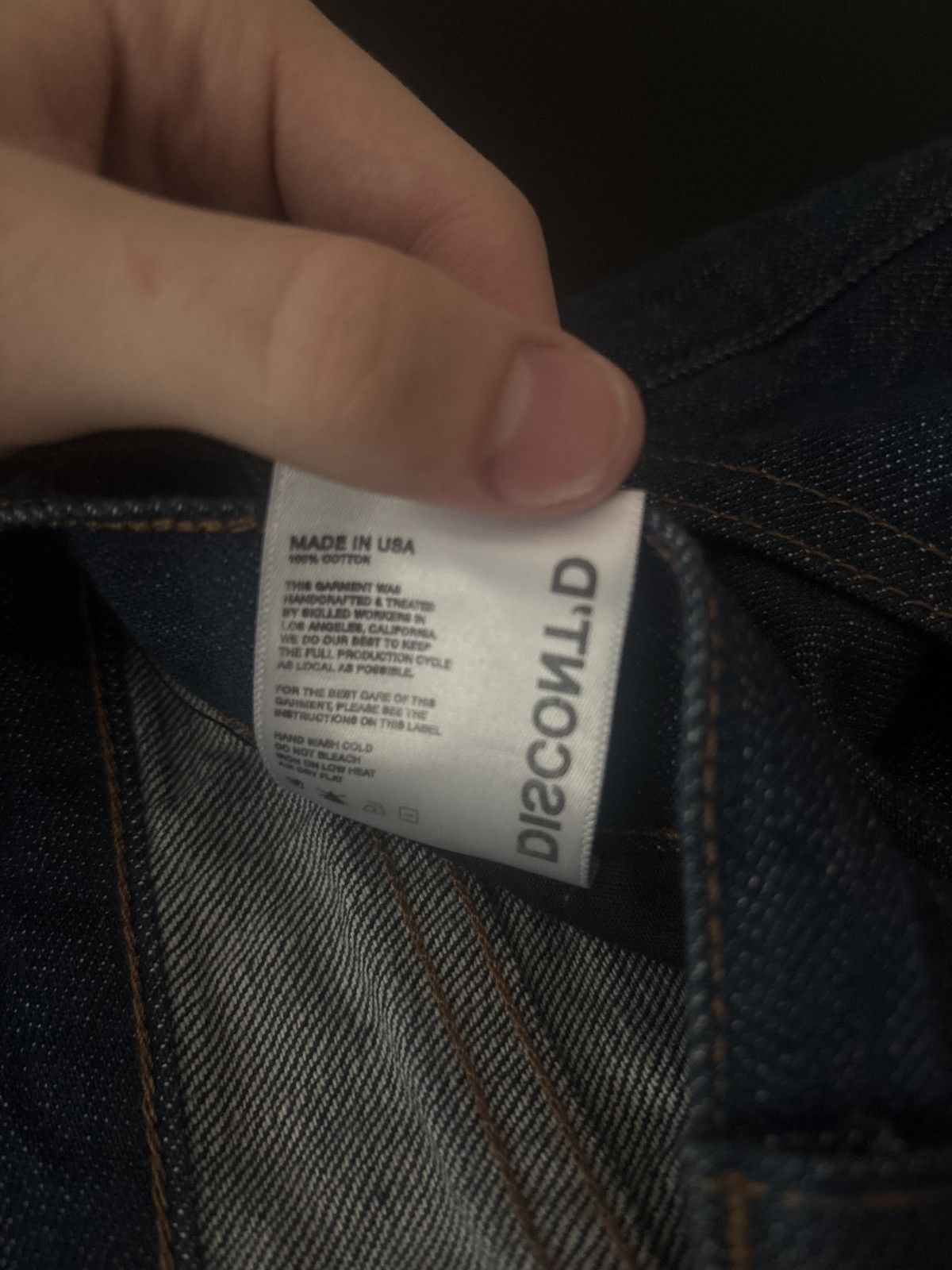 Other Discont'd baggy selvedge denim Size US 32 / EU 48 - 5 Thumbnail