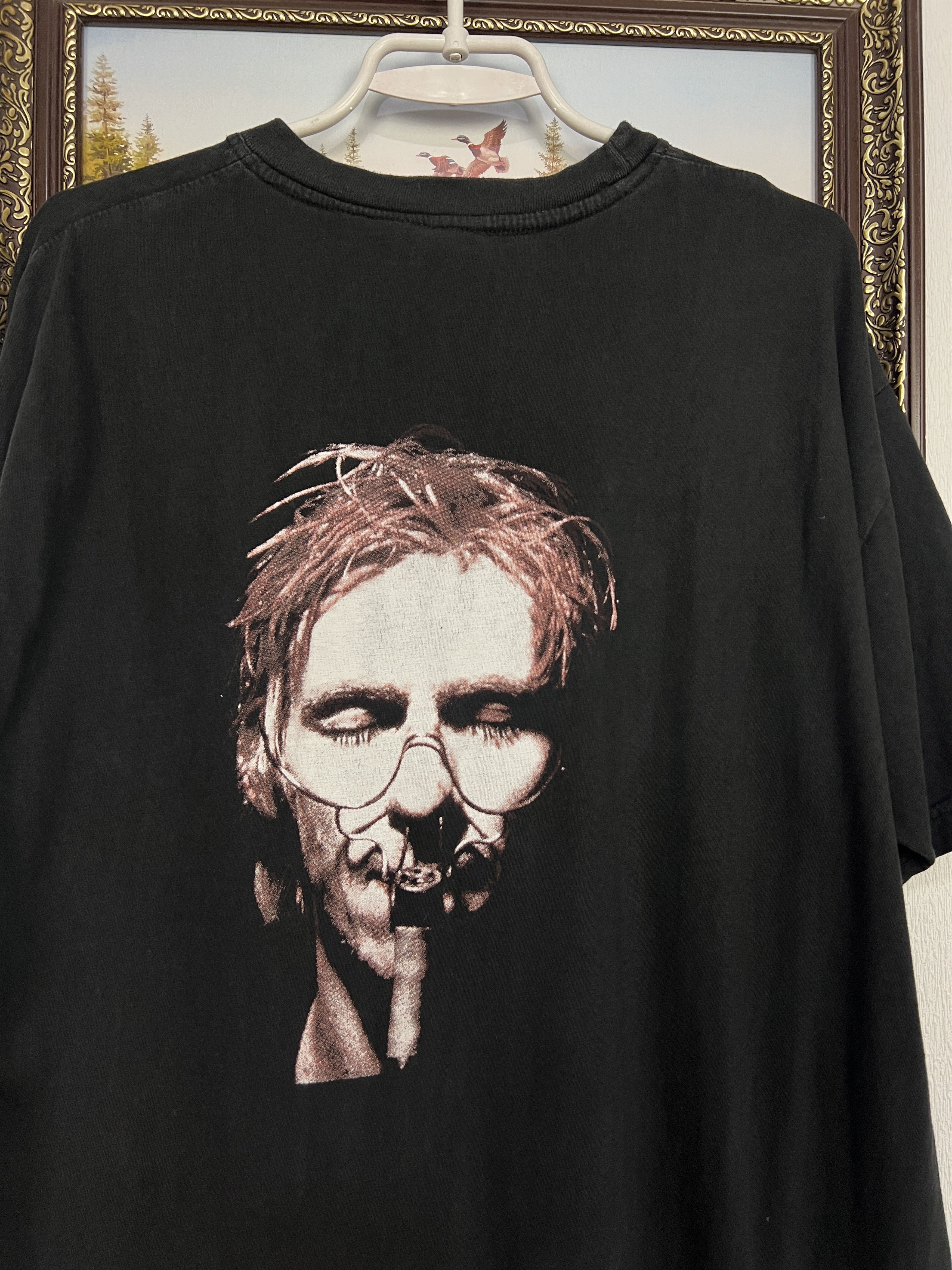 Vintage Vintage Rammstein Sehnsucht Band Shirt Over Print Tee Black Size US XL / EU 56 / 4 - 11 Thumbnail