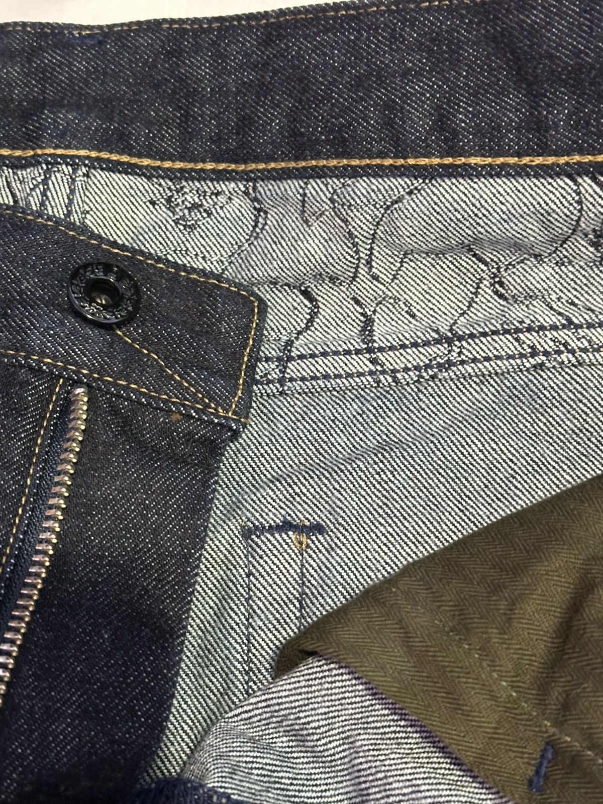Bape BAPE Outline Camo Denim Jeans Size US 35 - 7 Thumbnail