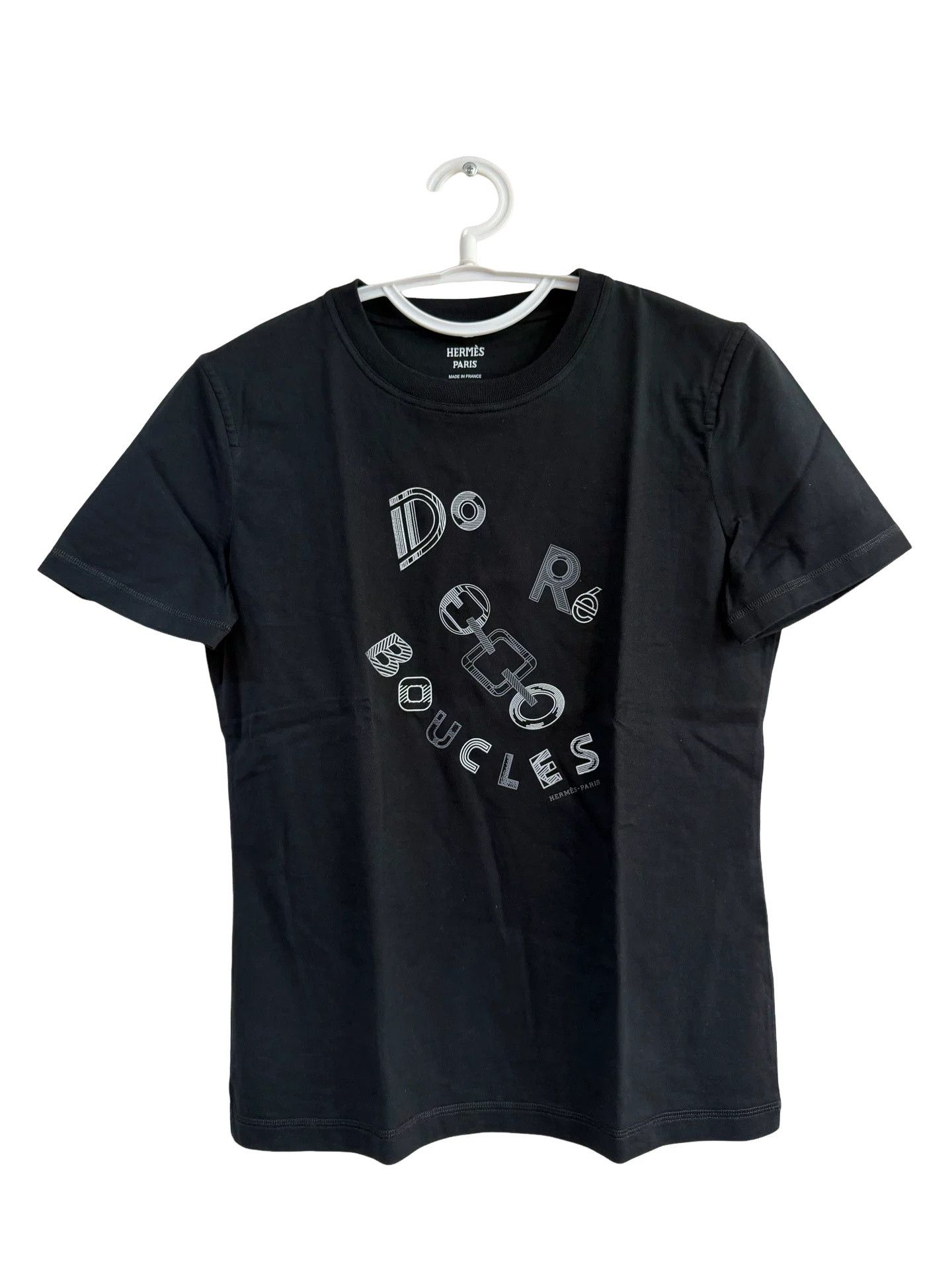 Hermes Hermes Do Re Boucles Graphic T-Shirt 38 Size S / US 4 / IT 40 - 1 Thumbnail