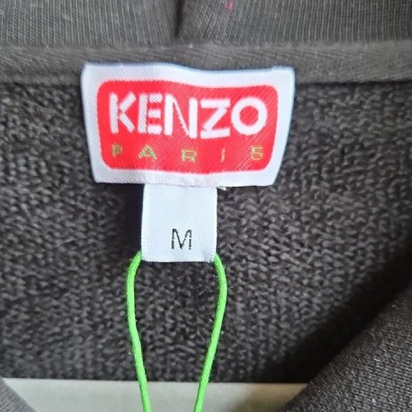 Kenzo Kenzo Black Hoodie Size M / US 6-8 / IT 42-44 - 7 Thumbnail