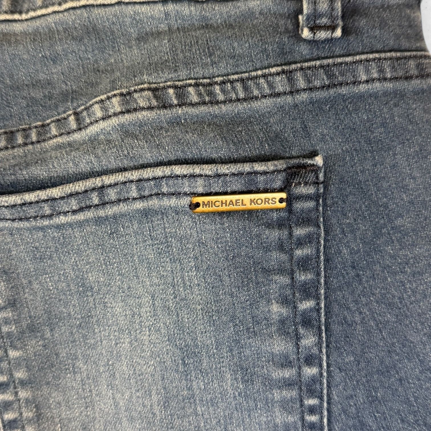 Michael Kors Michael Kors Izzy Skinny Jeans Women's Size 10 Raw Hem Size 32" / US 10 / IT 46 - 6 Thumbnail