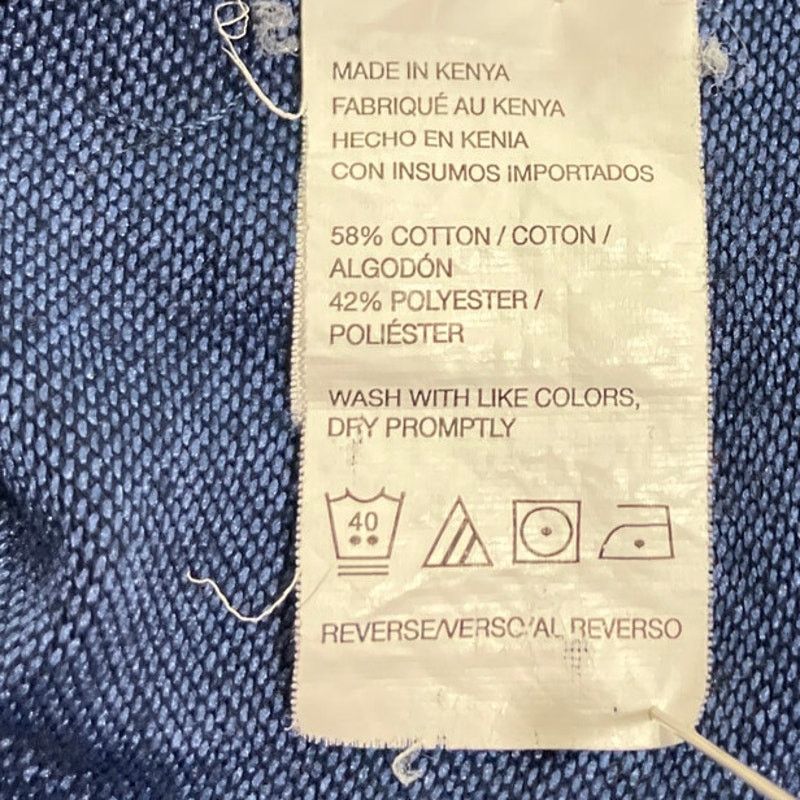 Van Heusen Van Heusen Flex Golf Polo Striped Blue Short Sleeve Shirt L Size US L / EU 52-54 / 3 - 4 Thumbnail