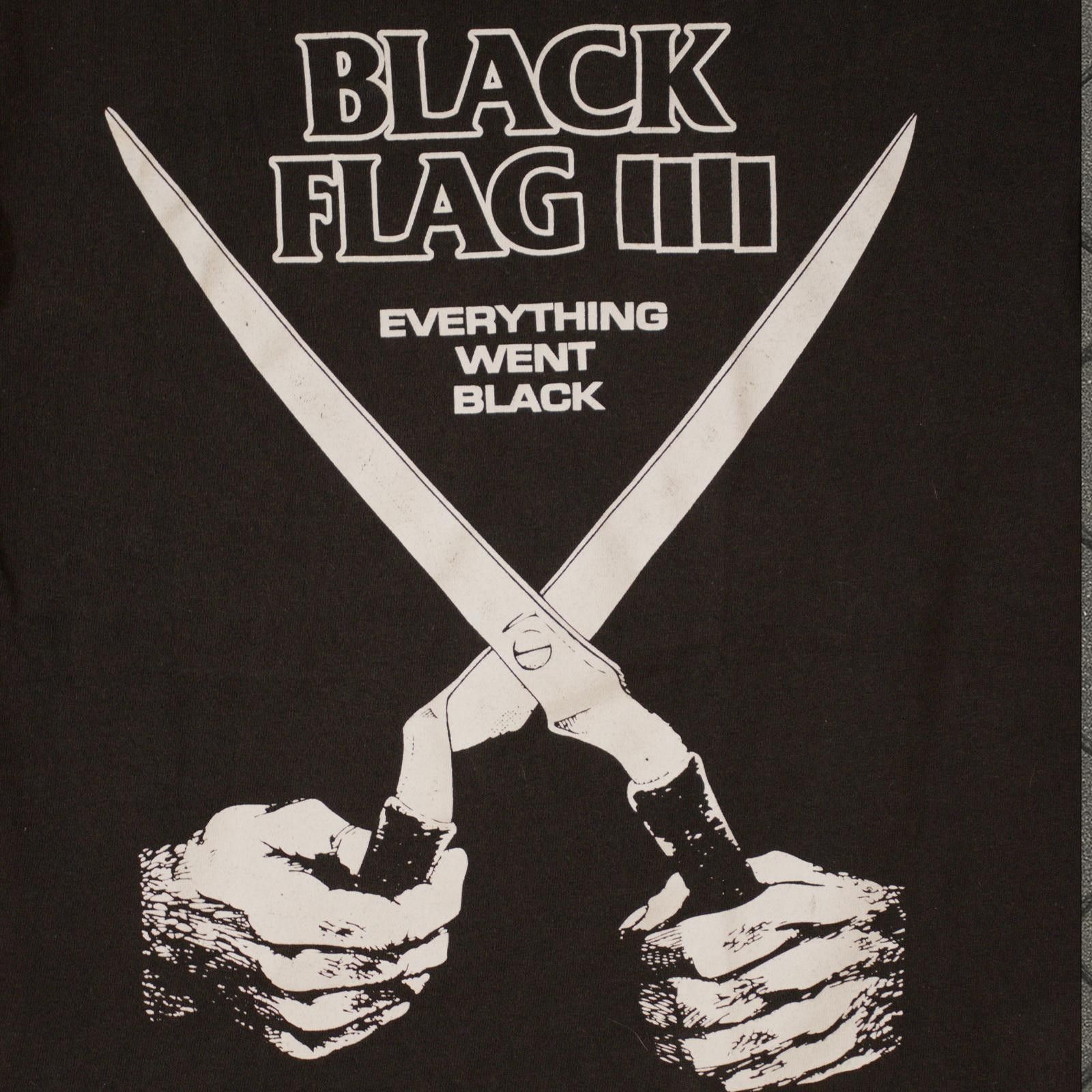 Vintage Black Flag Everything Went Black Tee Size US S / EU 44-46 / 1 - 2 Thumbnail
