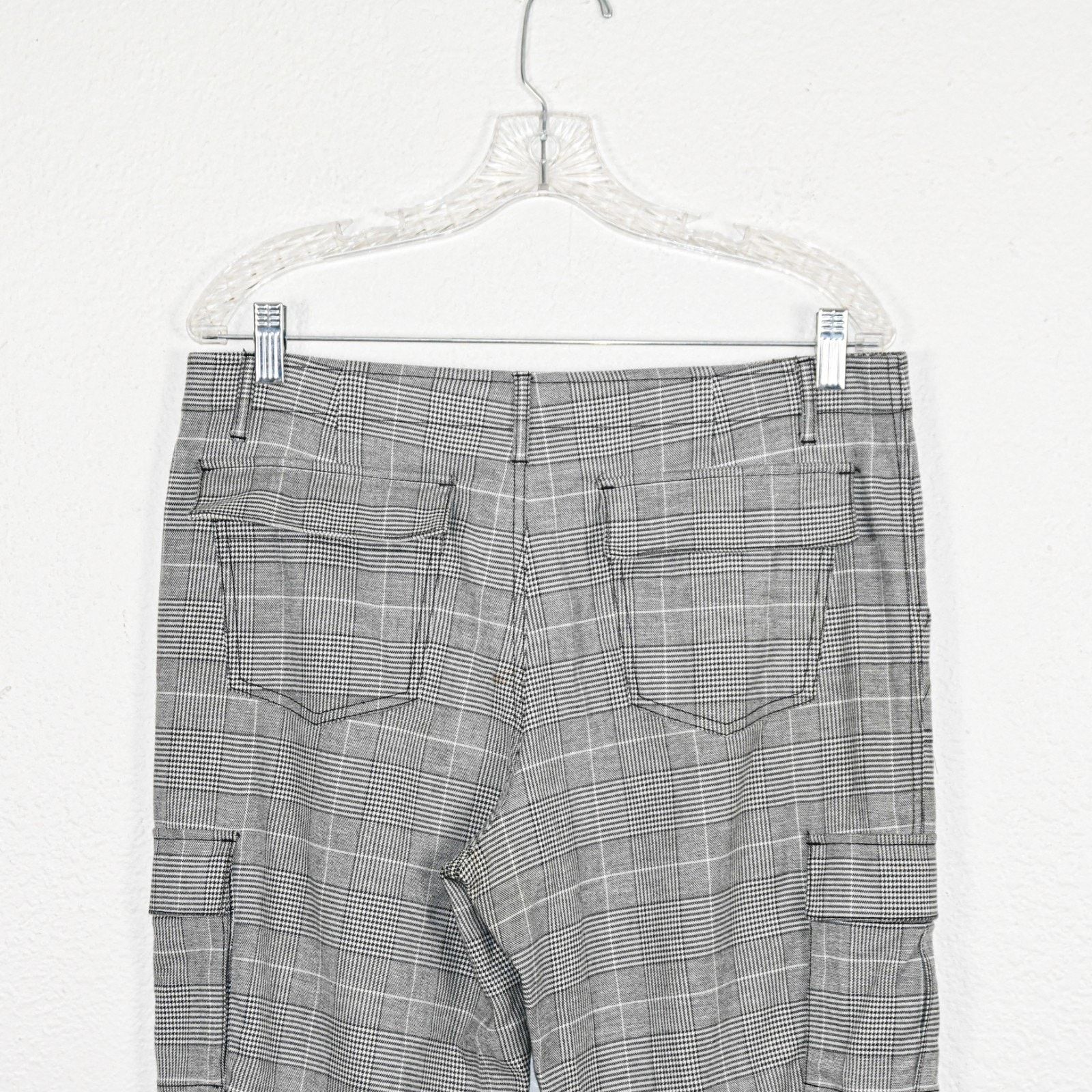 Alice + Olivia Alice + Olivia Isaac Distress Cargo Pants Grey houndstoot Size 30" / US 8 / IT 44 - 6 Thumbnail