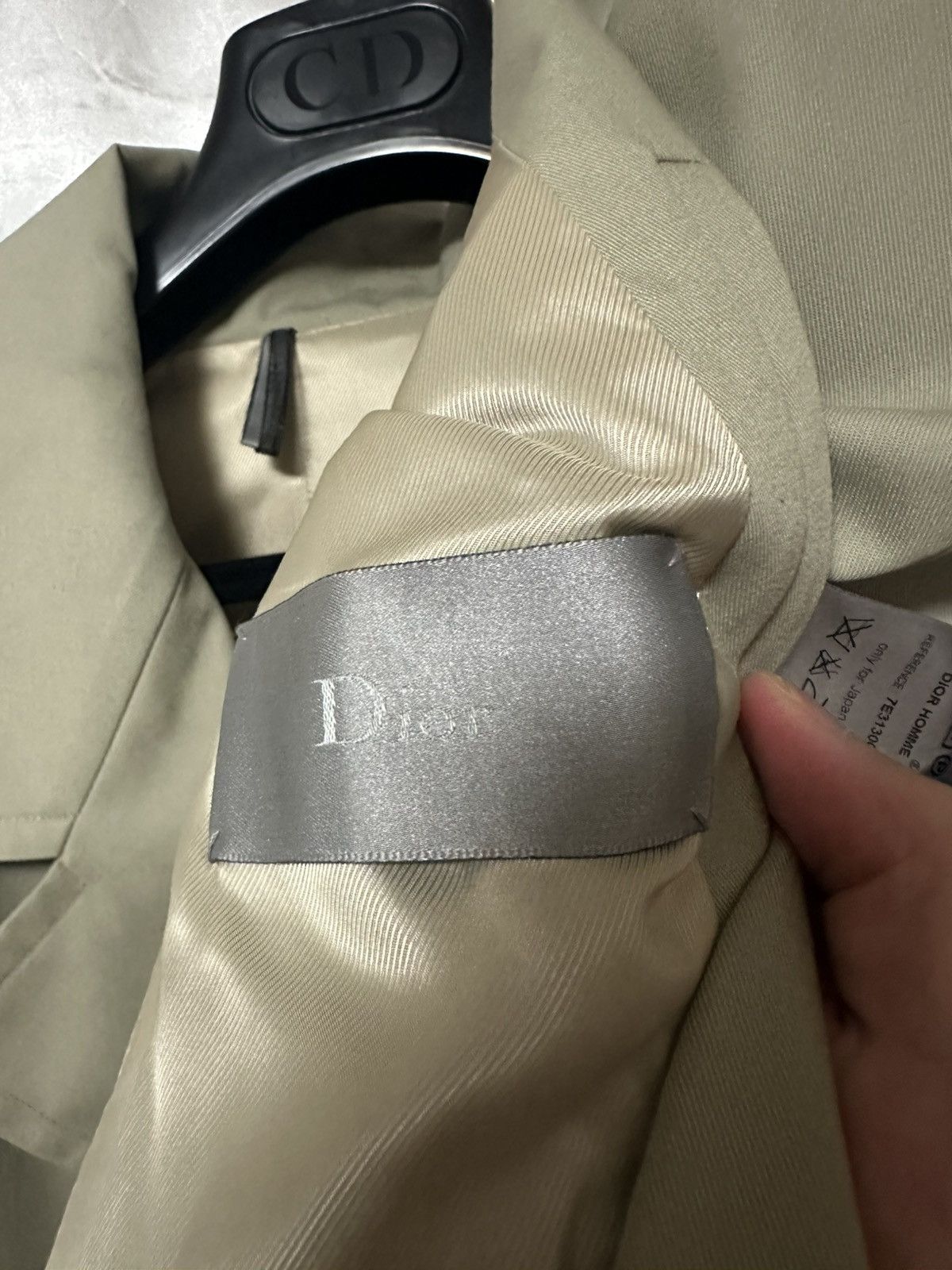 Dior Dior Homme Hedi Slimane SS07 Trench Coat Size US S / EU 44-46 / 1 - 4 Thumbnail