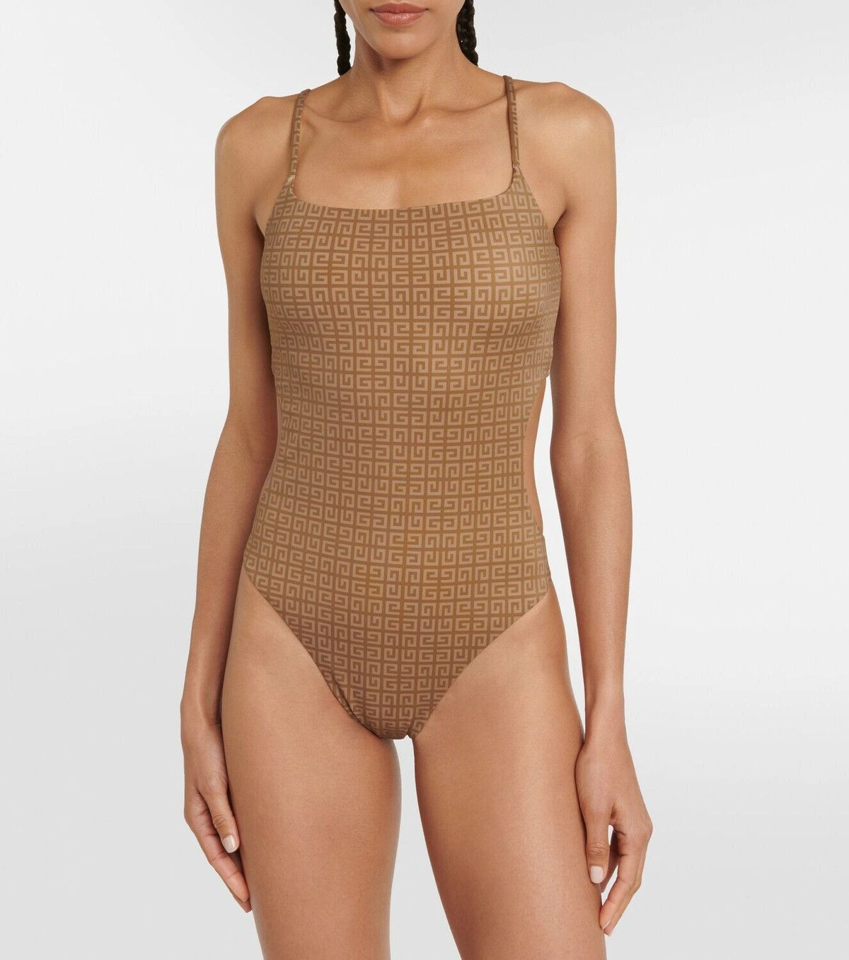 Givenchy o1srvl11e0125 Cutout Swimsuit in Brown Size XL / US 12-14 / IT 48-50 - 2 Thumbnail