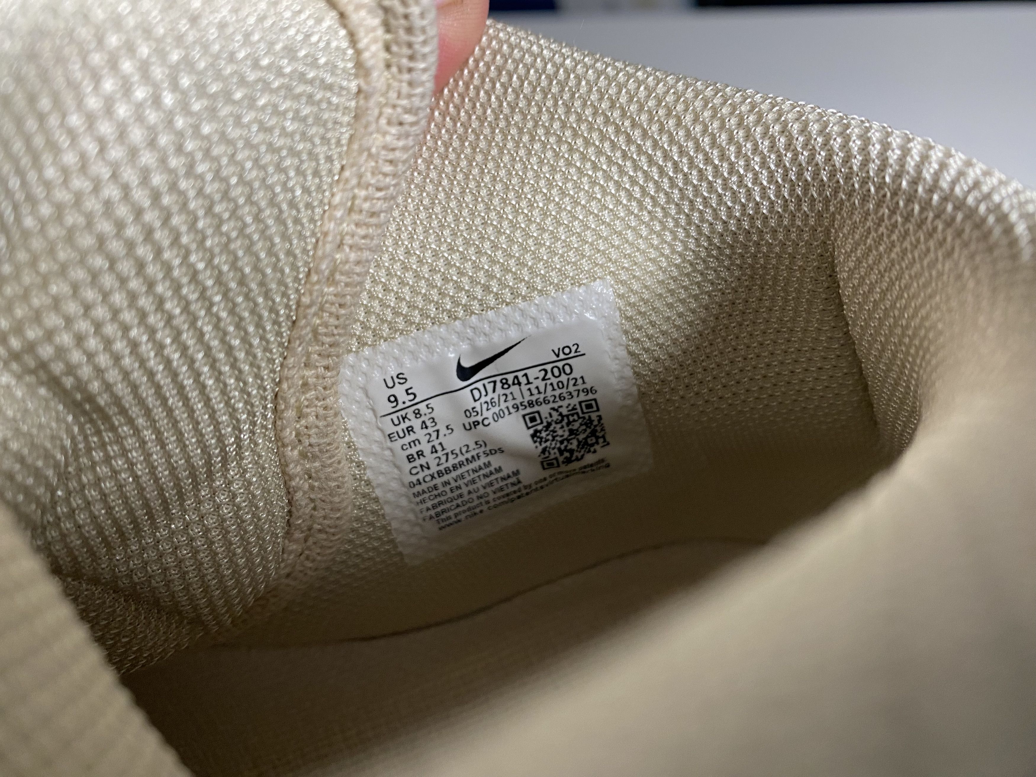 Nike × Stussy Stussy x Air Force 1 Mid 'Fossil' Size US 9.5 / EU 42-43 - 8 Thumbnail