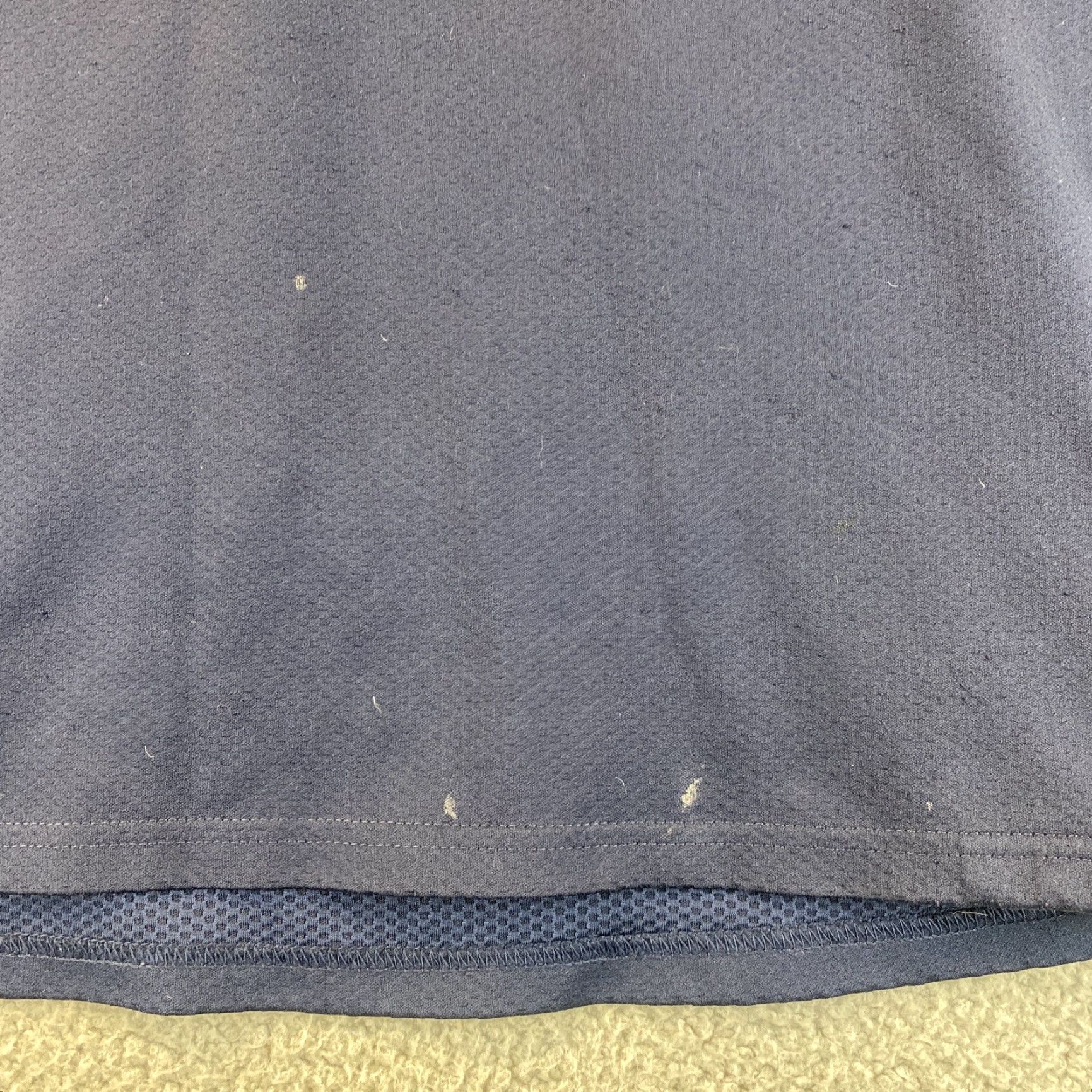 Nike NIKE Women's Blue Quarter Zip Long Sleeve Pullover Sweater Size L Size L / US 10 / IT 46 - 3 Thumbnail