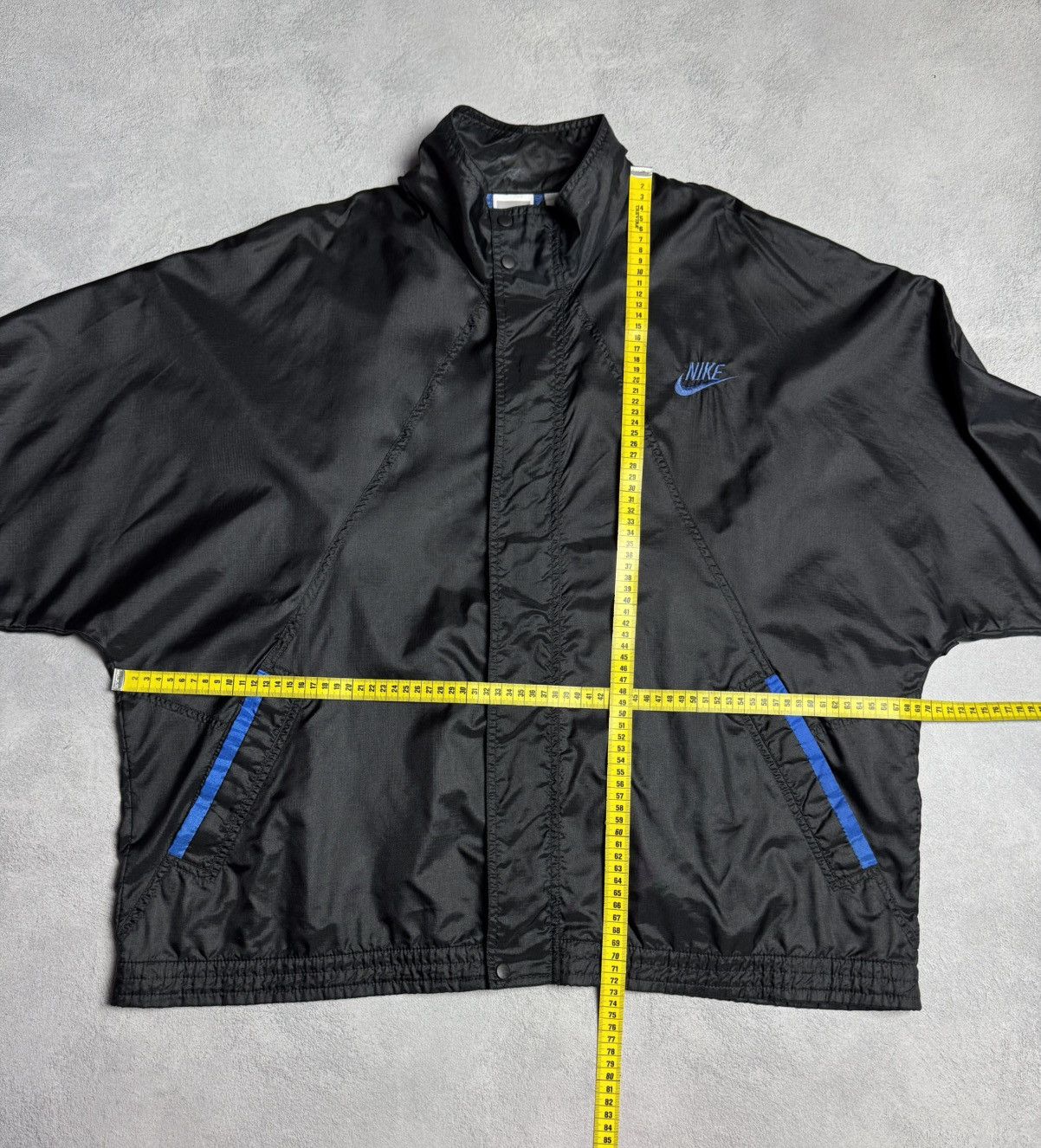 Nike 1990s Nike Vintage Nylon Track Jacket Small Logo size XL Size US XL / EU 56 / 4 - 14 Thumbnail