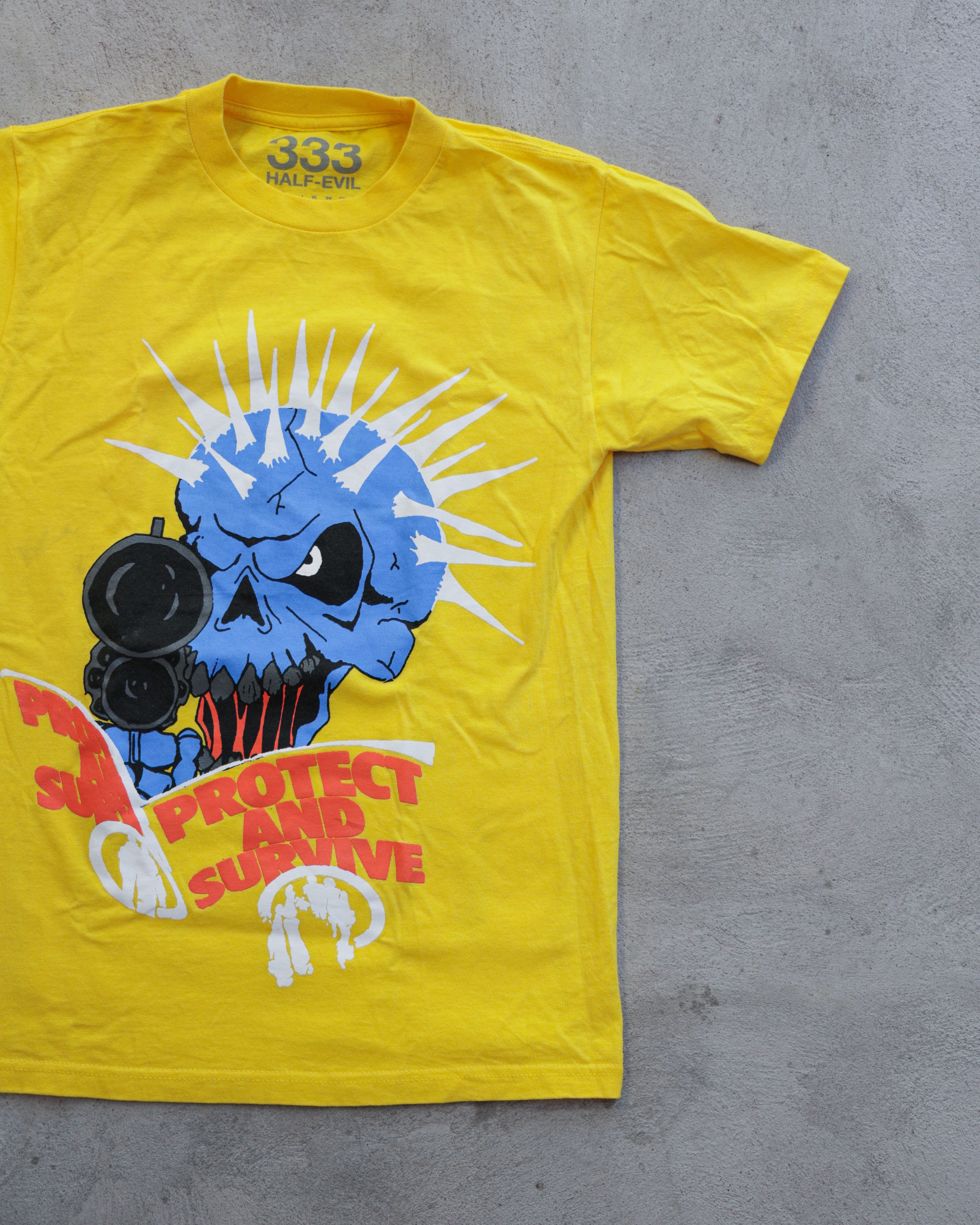 Half Evil HALF EVIL Ready To Die Skull Tee Size US S / EU 44-46 / 1 - 4 Thumbnail