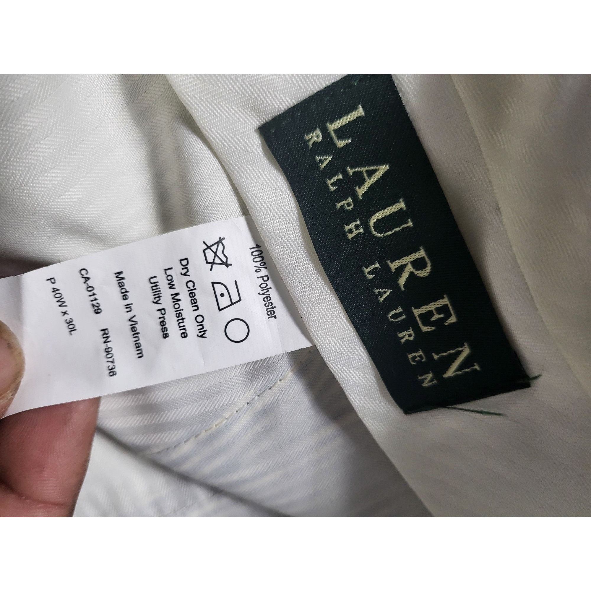 Lauren Ralph Lauren Lauren Ralph Lauren Striped Pants Men Sz 40X30 Blue White Se Size US 40 / EU 56 - 5 Thumbnail