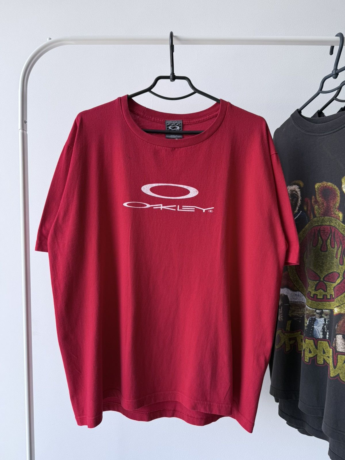 Oakley × Streetwear × Vintage 00s Oakley Software Skull Icon Print
