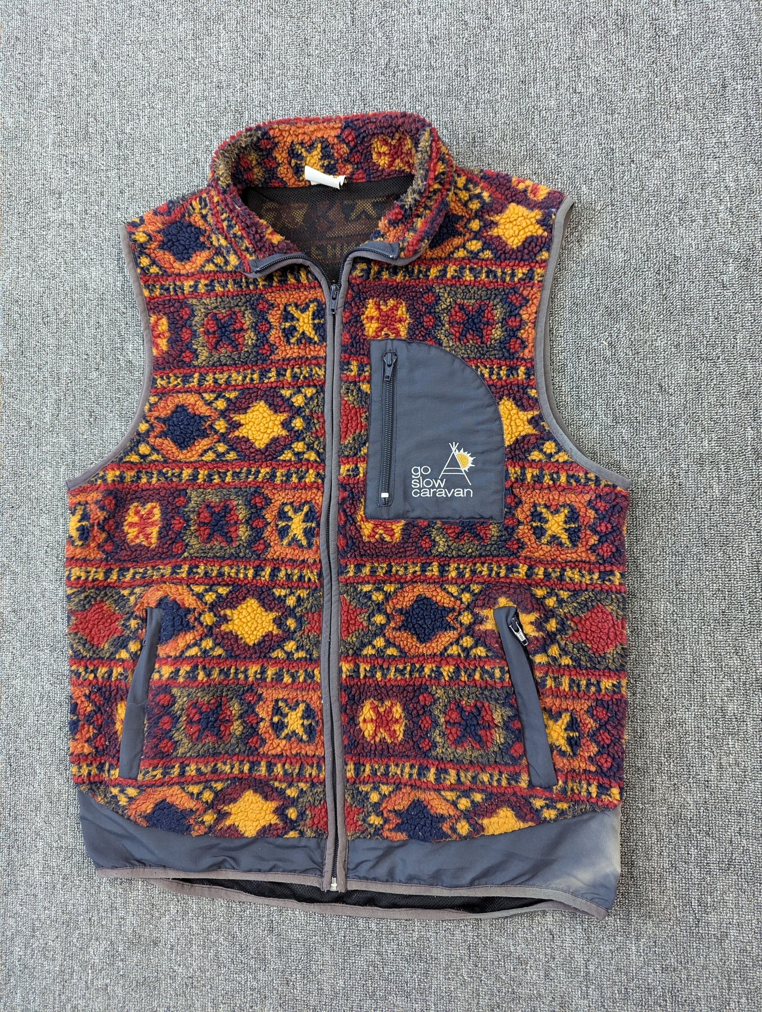 go slow caravan Go Slow Caravan Sleeveless Fleece Zipper Jacket Size US M / EU 48-50 / 2 - 2 Thumbnail