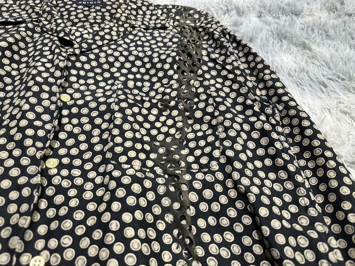 Japanese Brand 🔥Vintage Uniqlo Dot Perforated Shirt Y’s Cdg Jpg Style Size US M / EU 48-50 / 2 - 4 Thumbnail