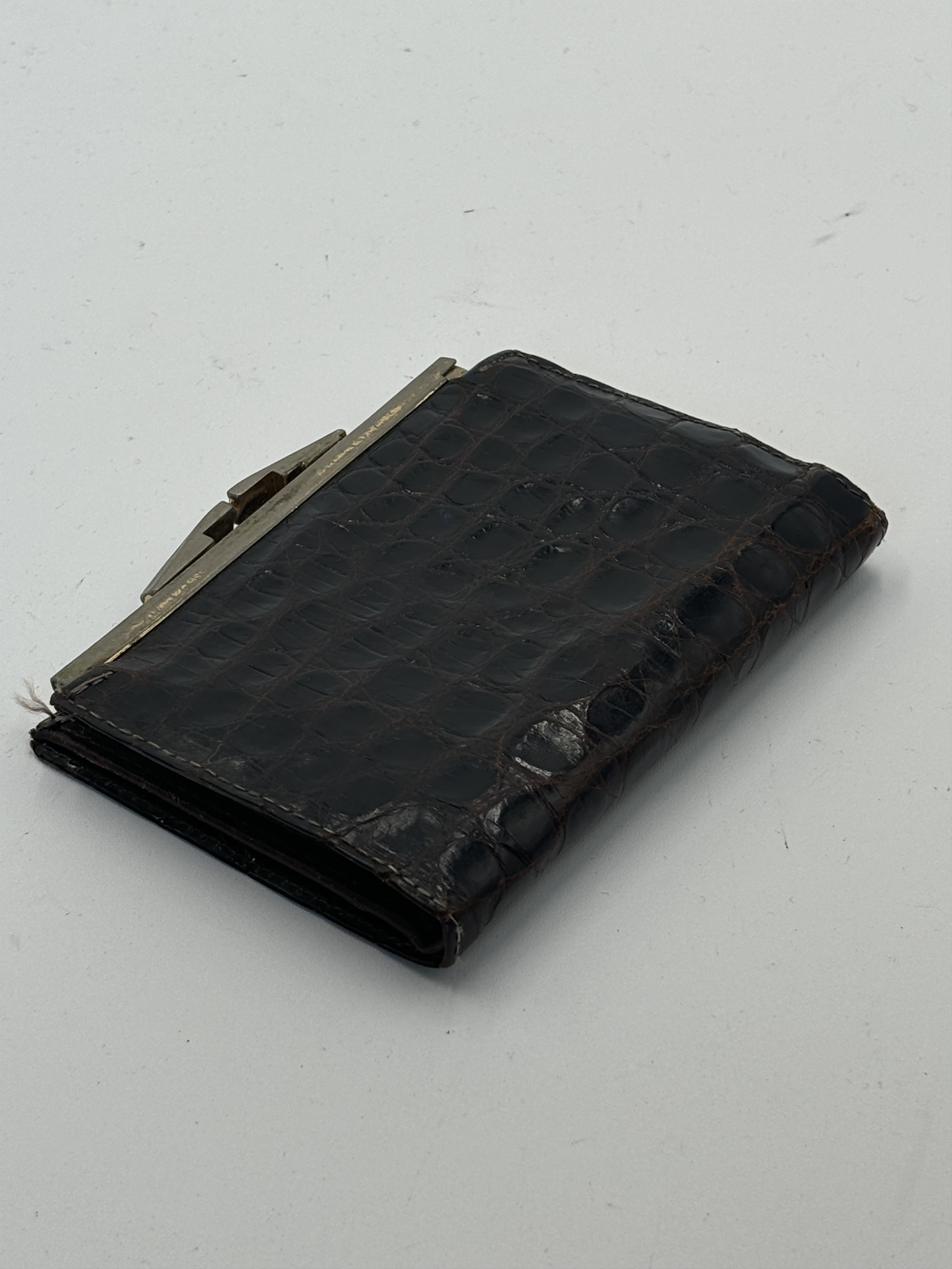 Bosca Bosca brown crocodile leather wallet Size ONE SIZE - 1 Thumbnail