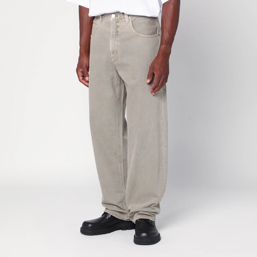 Agolde o1d2blof1025 Denim Jeans in Beige Size US 33 - 3 Thumbnail