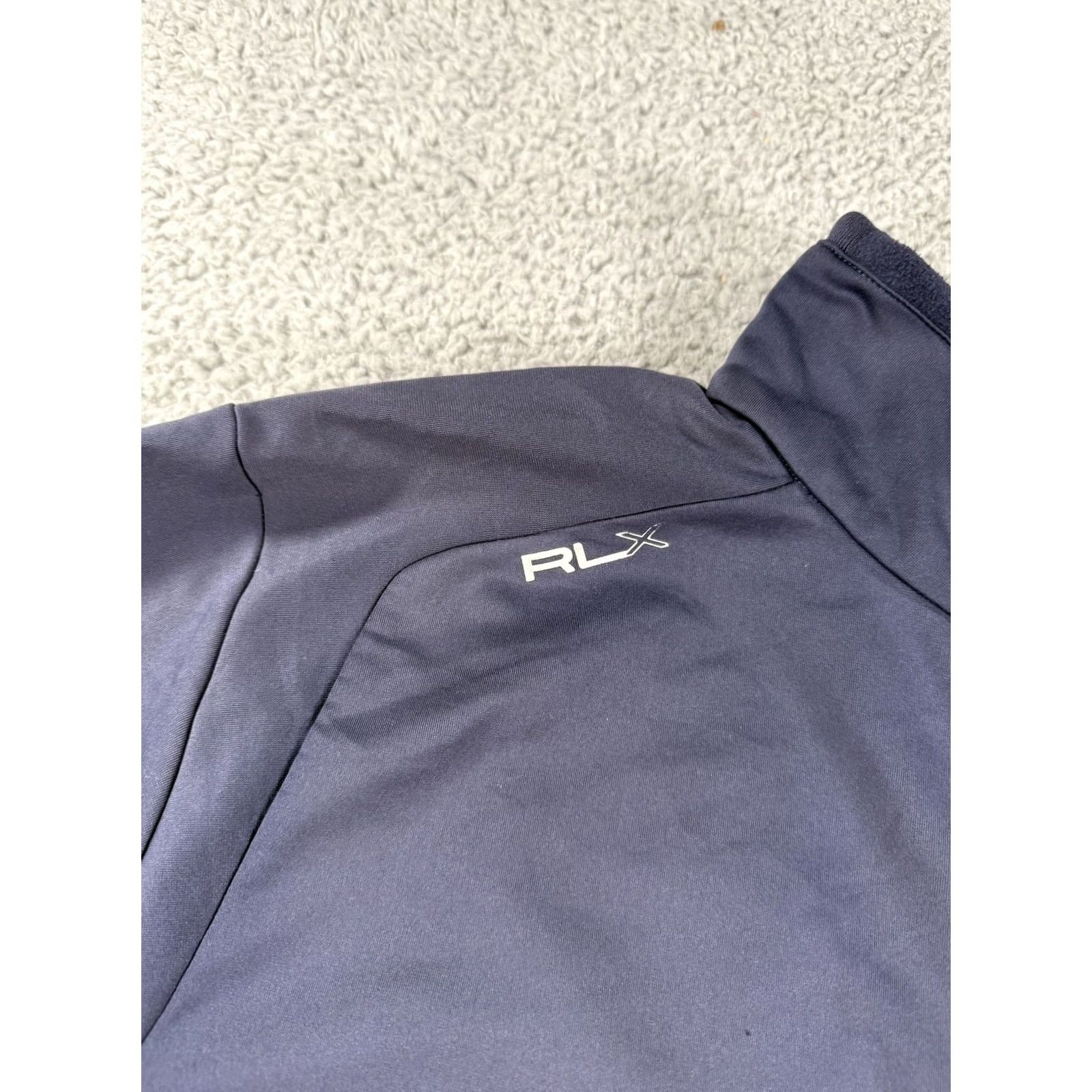 Ralph Lauren Ralph Lauren RLX Jacket Mens XL Blue Full Zip Golf Performance Polyester Windbreaker, Logo, Zipper, Pockets, Lightweight, Stretch, Wind-Resistant Size US XL / EU 56 / 4 - 2 Thumbnail