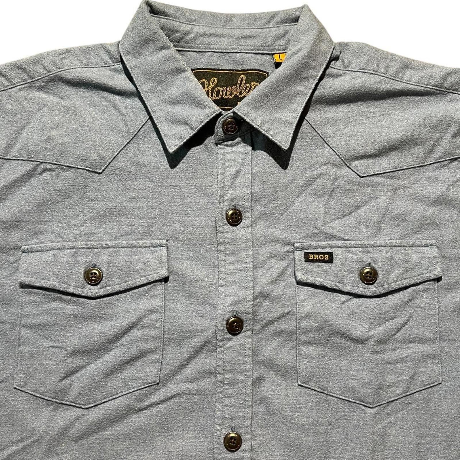 Howler Brothers Howler Bros H Bar B Tech Blue Longsleeve Shirt Size US L / EU 52-54 / 3 - 4 Thumbnail