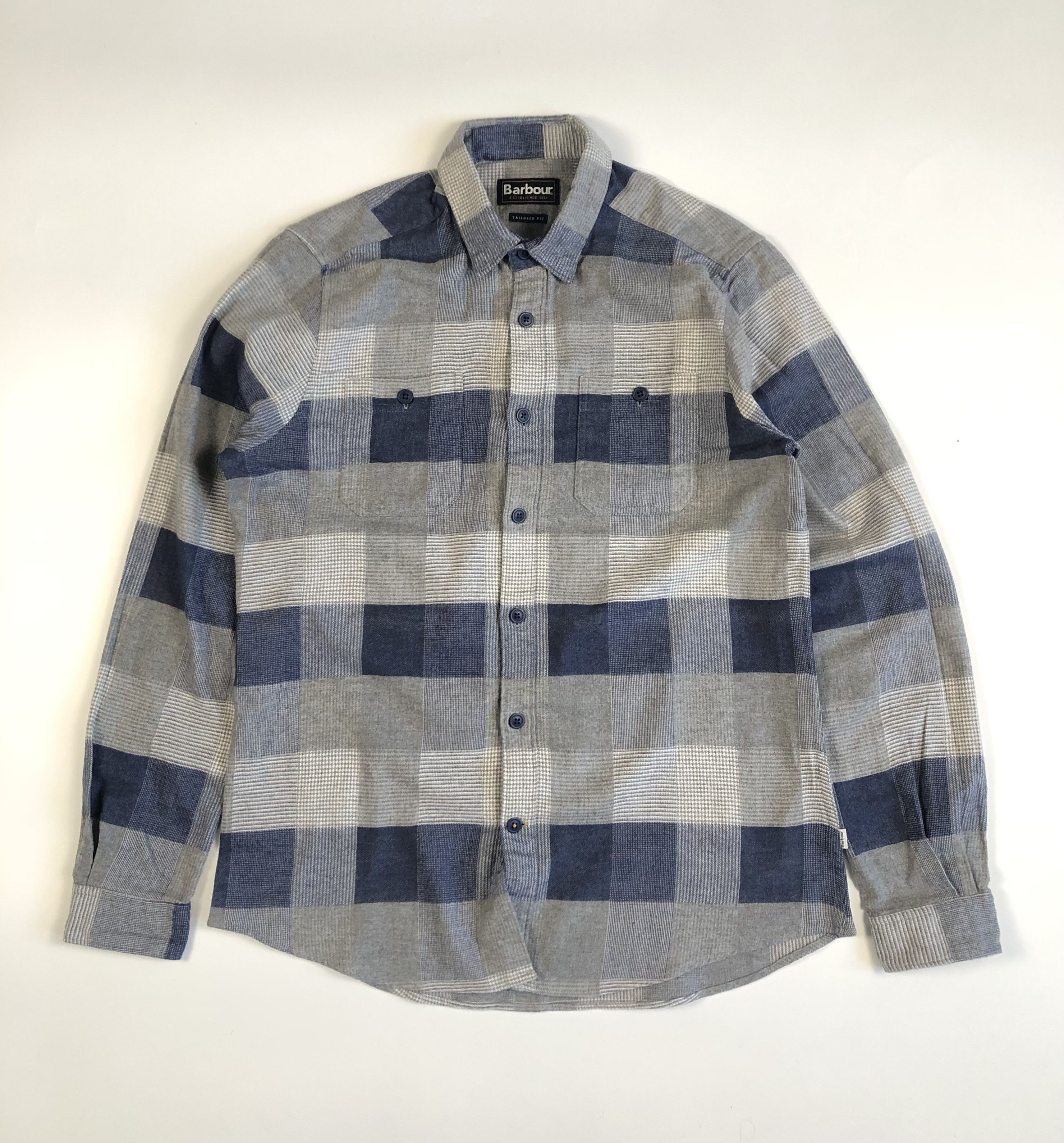 Barbour Barbour Cotton Flannel Shirt Size US M / EU 48-50 / 2 - 1 Thumbnail