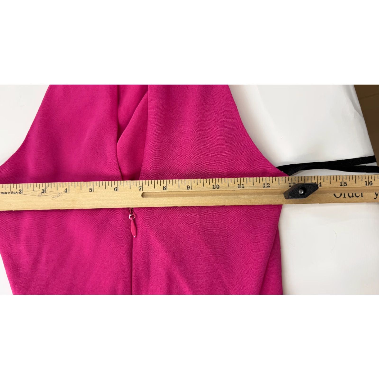 Bebe Bebe Dress Maxi Pink Halter Neck Sleeveless Back Zip Women's 0 Formal Chiffon High Low Solid Spring Summer Size XS / US 0-2 / IT 36-38 - 5 Thumbnail