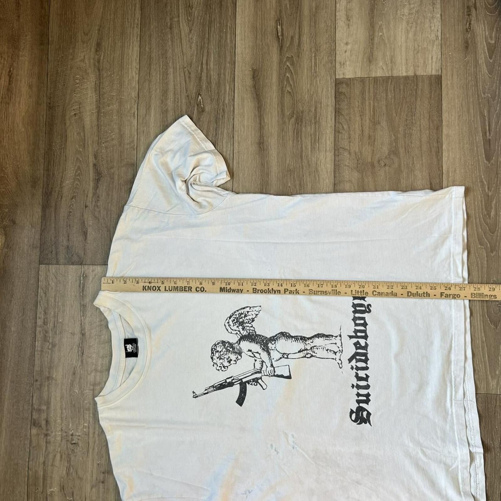 G59 Records Sick y2k Suicideboys white t shirt Size XL minor flaws Size US XL / EU 56 / 4 - 8 Thumbnail