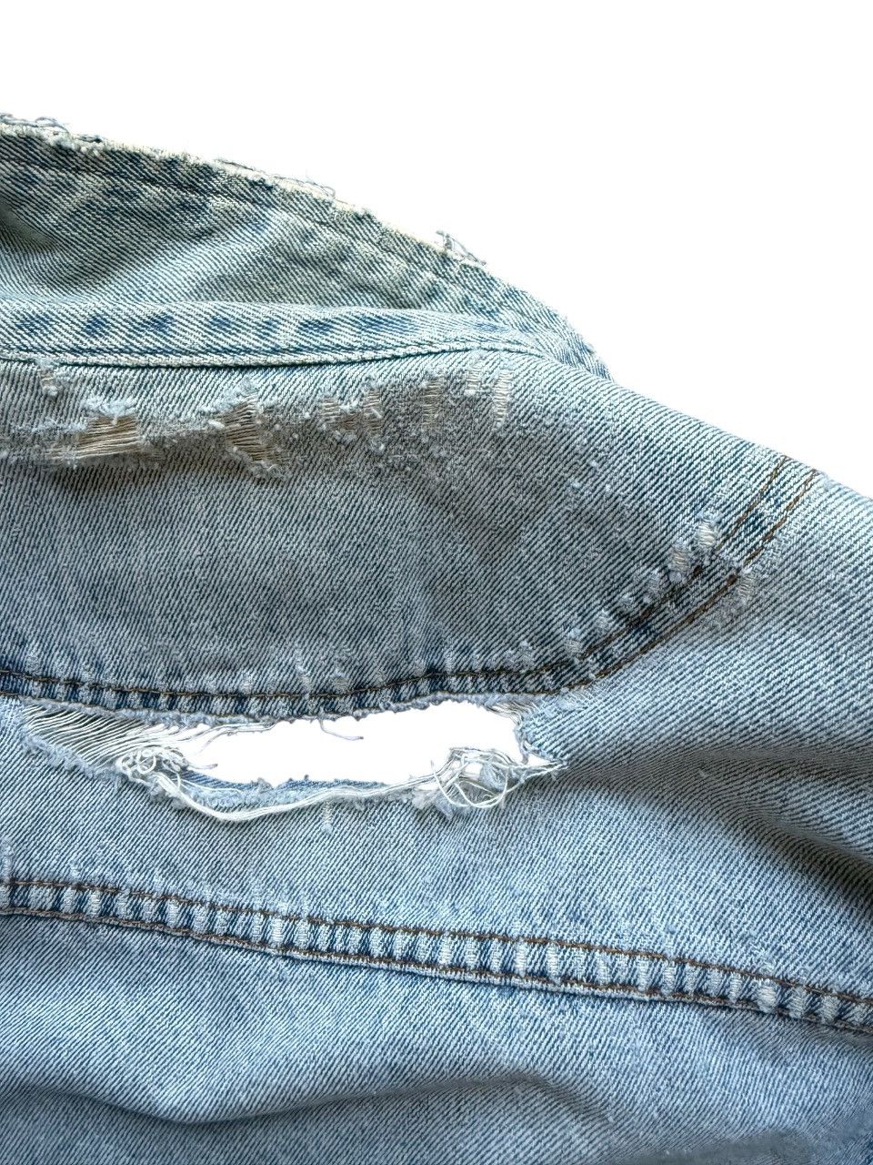 Other VERY RARE VINTAGE DENIM JACKET Size US L / EU 52-54 / 3 - 5 Thumbnail