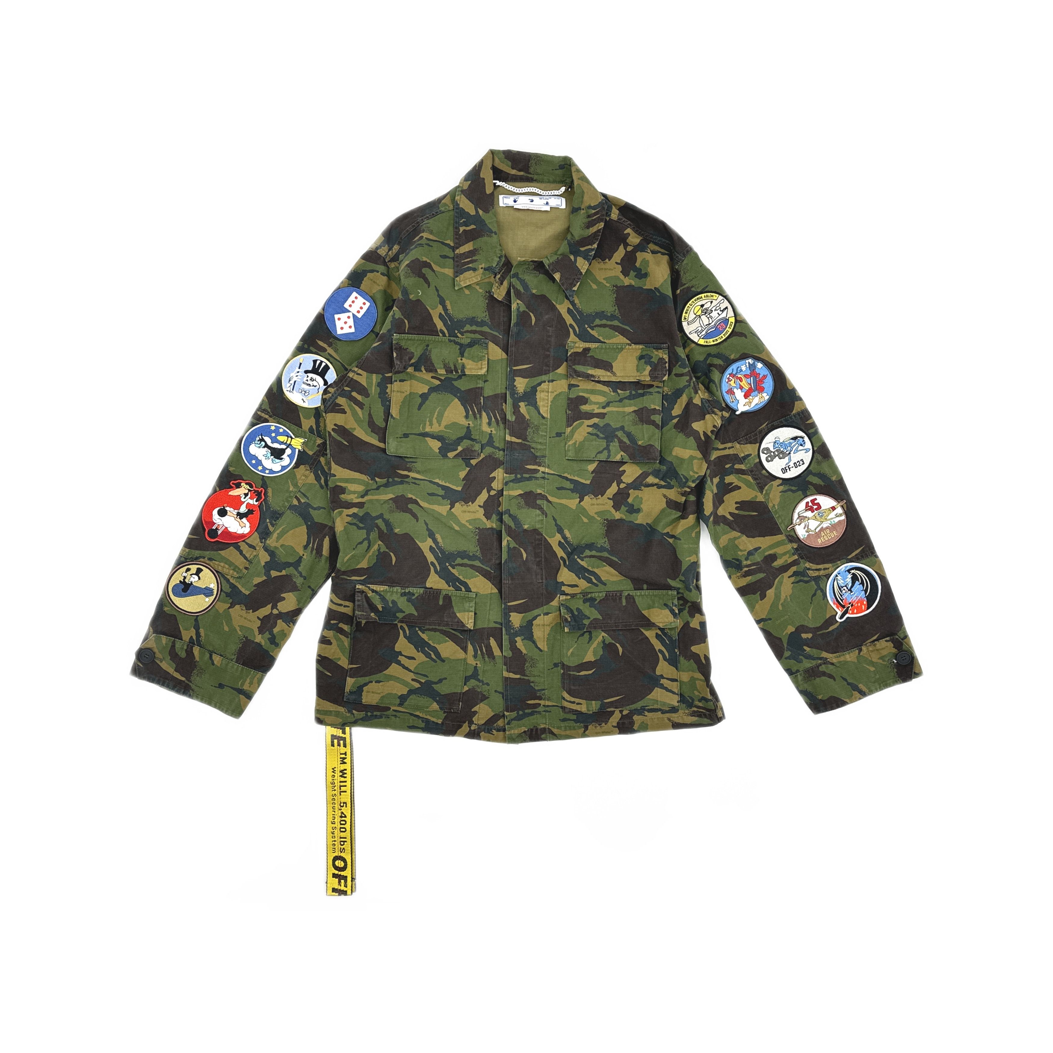 Off-White Off-White Camo Patch Field Jacket Size M Size US M / EU 48-50 / 2 - 1 Thumbnail