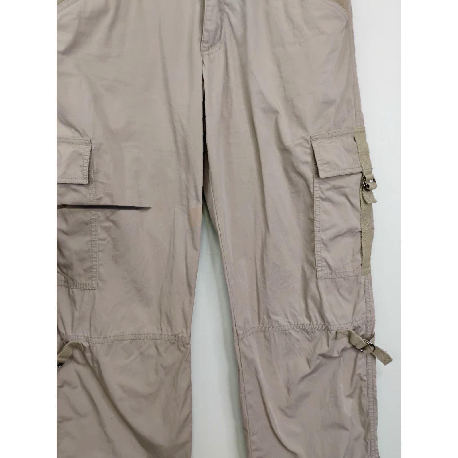 VINTAGE Dolce&Gabbana Cargo Parachute Paratrooper Pants 34x35 