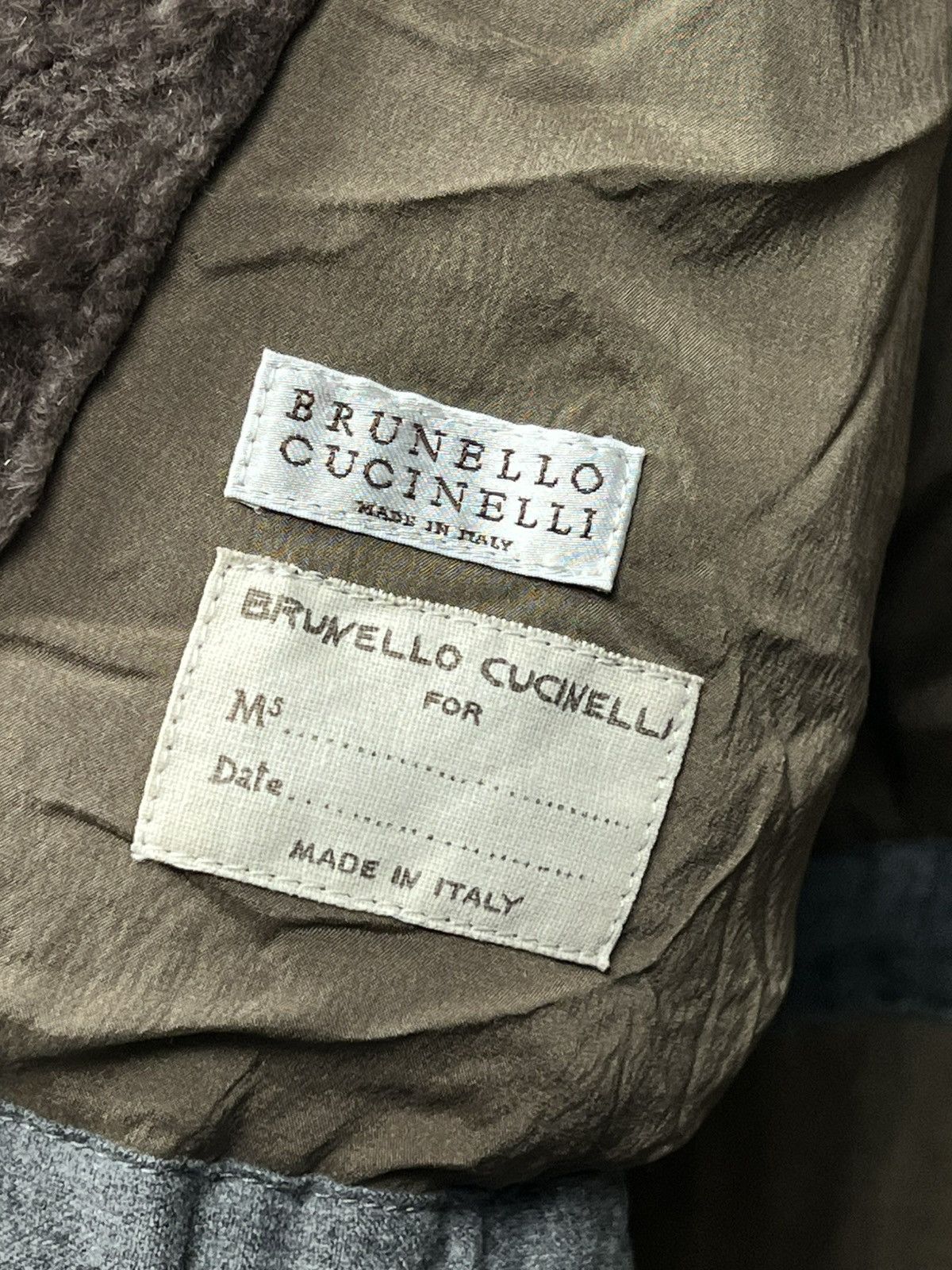 Brunello Cucinelli Brunello Cucinelli RRP 6000 € Parka Coat Grey Faux Fur Colla Size L / US 10 / IT 46 - 10 Thumbnail