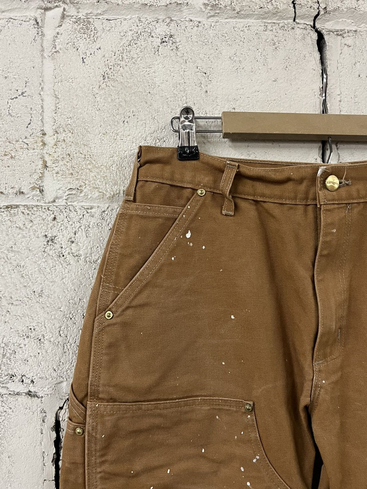 Carhartt Carhartt double knees vintage painter pants faded thrashed Size US 30 / EU 46 - 6 Thumbnail