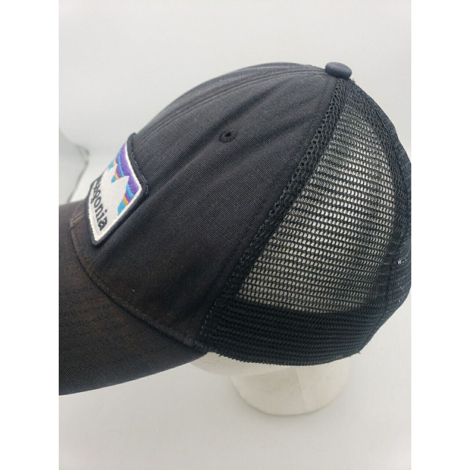 Patagonia Patagonia Logo Distressed Trucker Snapback Hat Men Faded Size ONE SIZE - 6 Thumbnail
