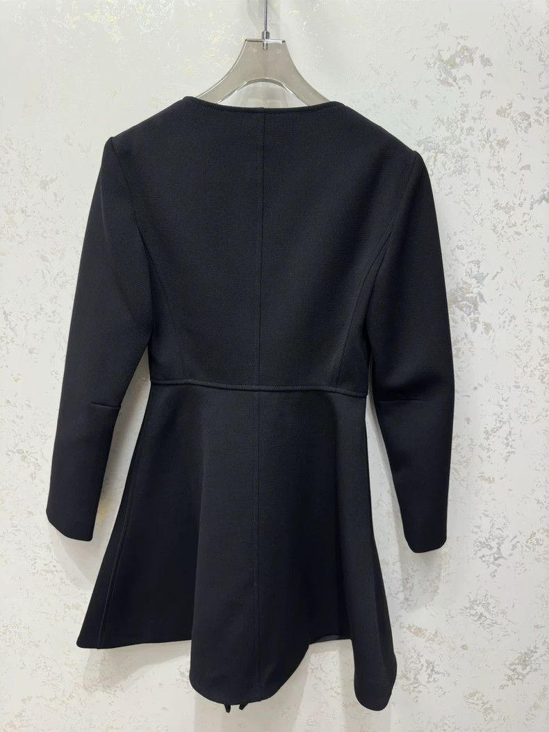 Louis Vuitton Louis Vuitton Black Dress Size XXS / US 00 / IT 34 - 2 Thumbnail