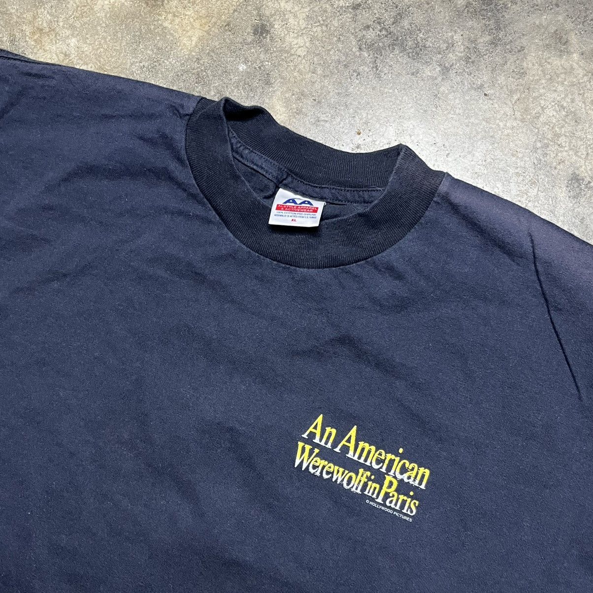 Vintage vintage american werewolf in paris promo tshirt Size US XL / EU 56 / 4 - 7 Thumbnail