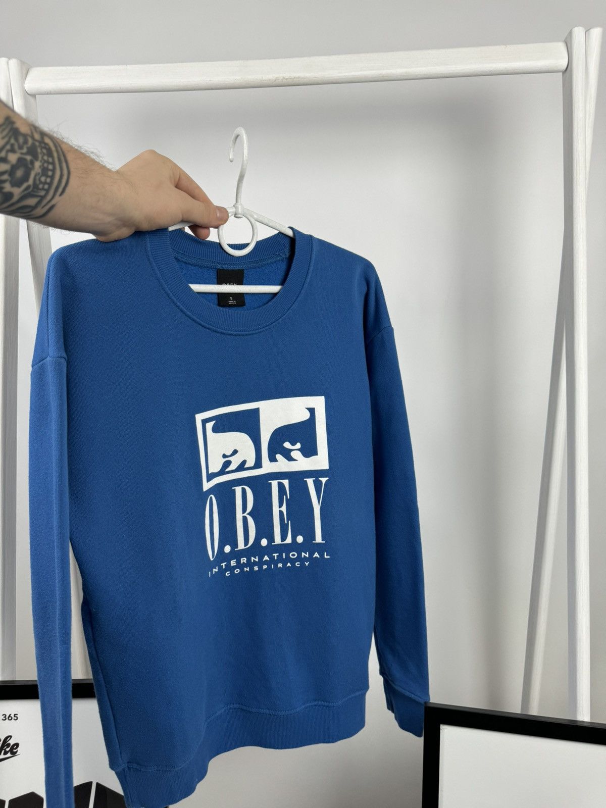 Obey Obey Big Logo Sweatshirt Size US S / EU 44-46 / 1 - 7 Thumbnail