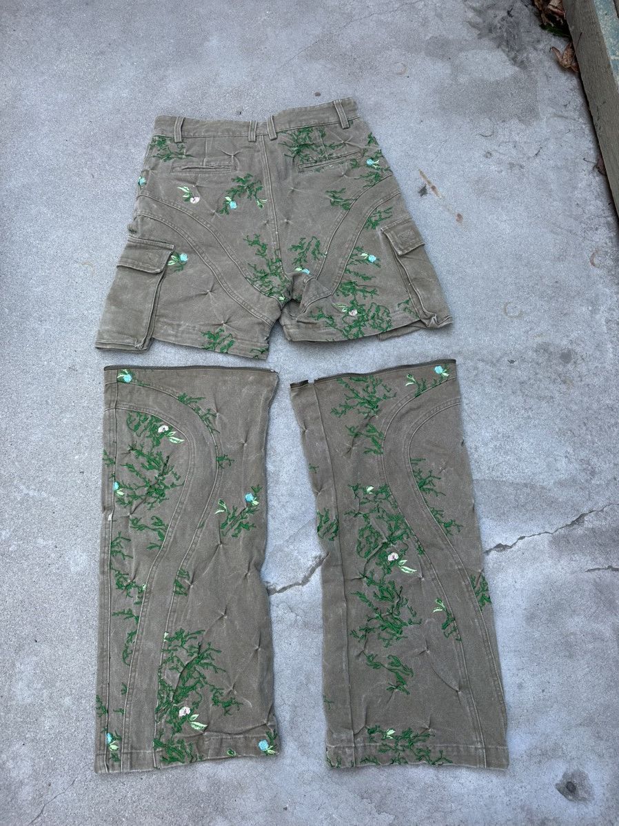 Bad Son Badson brown cargos pants/shorts convertible Size US 30 / EU 46 - 3 Thumbnail