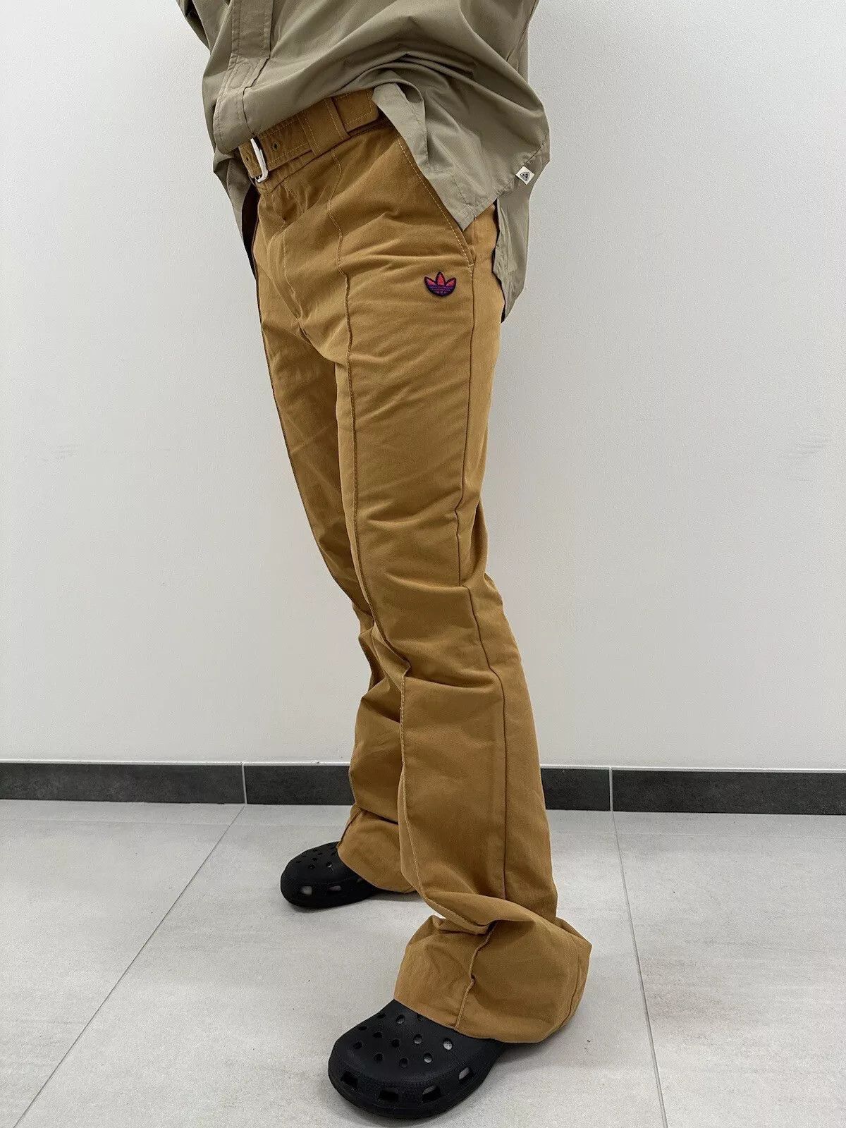 Adidas × Wales Bonner Wales Bonner x Adidas Belted Flare Chino Pants Size US 30 / EU 46 - 5 Thumbnail