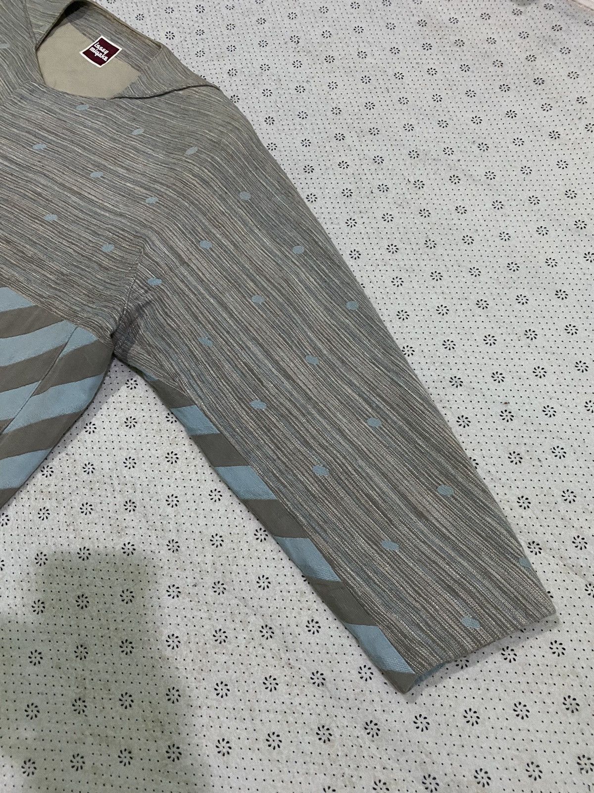 Issey Miyake Vintage 70's Issey Miyake Jacquard Baggy Jacket Size US M / EU 48-50 / 2 - 7 Thumbnail