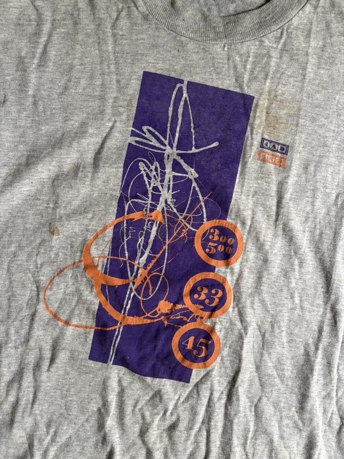 Vintage Vintage 80s Rare Single Stitch 4AD Records ‘Liliput’ T-shirt Size US XL / EU 56 / 4 - 2 Thumbnail
