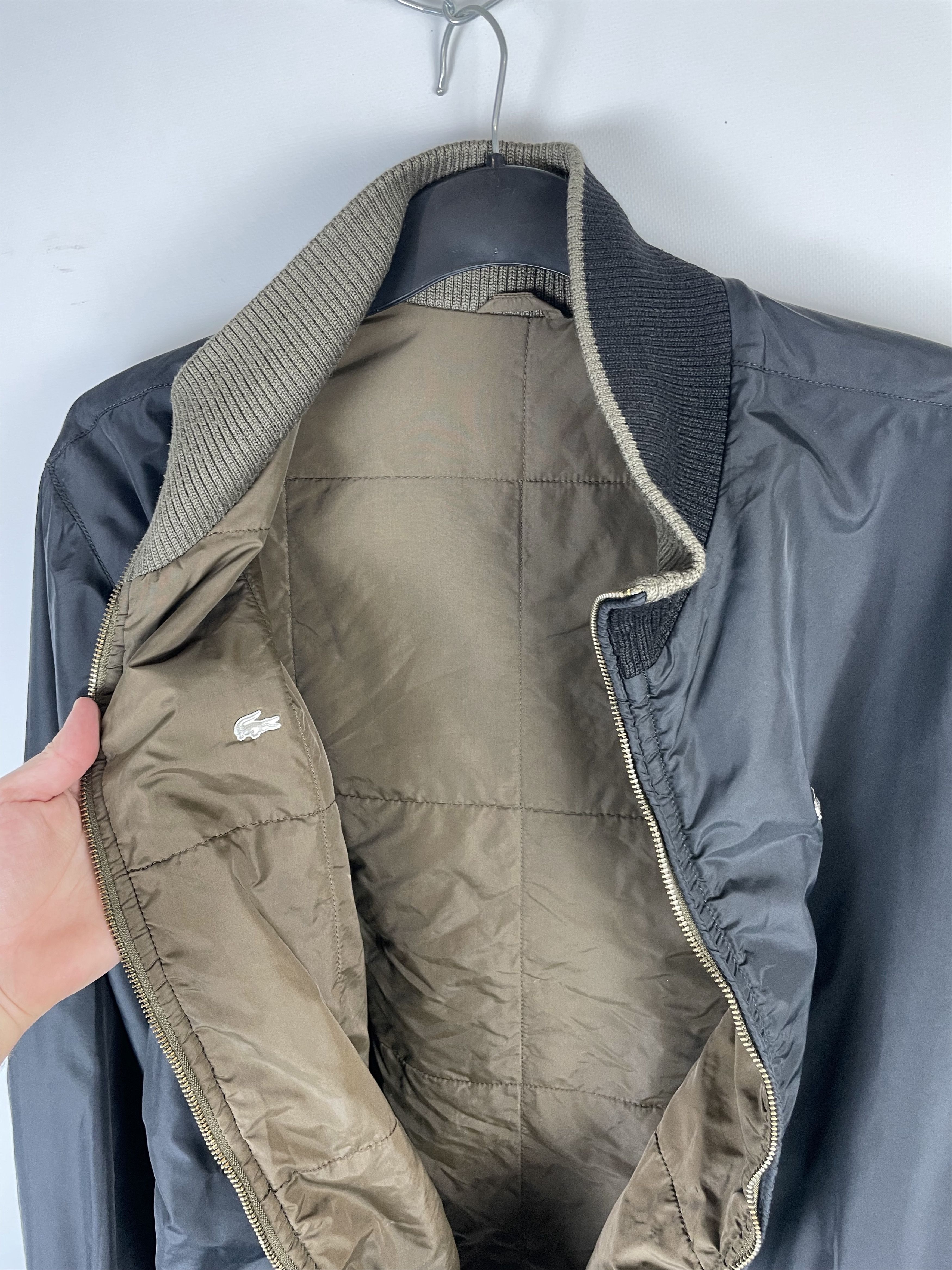 Lacoste × Vintage Vintage Lacoste Reversible Jacket Bomber Size US L / EU 52-54 / 3 - 10 Thumbnail