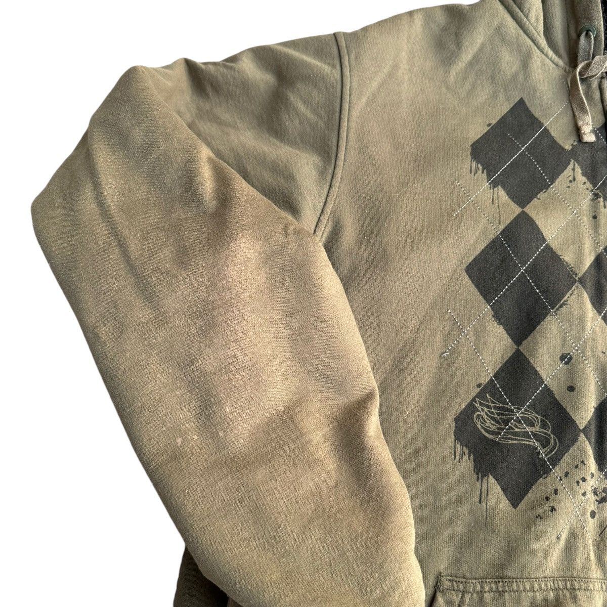 Affliction × Tony Hawk × Vintage TONY HAWK SHERPA Lined Y2K Fleece Hoodie MMA ELITE OPIUM Size US XXL / EU 58 / 5 - 5 Thumbnail