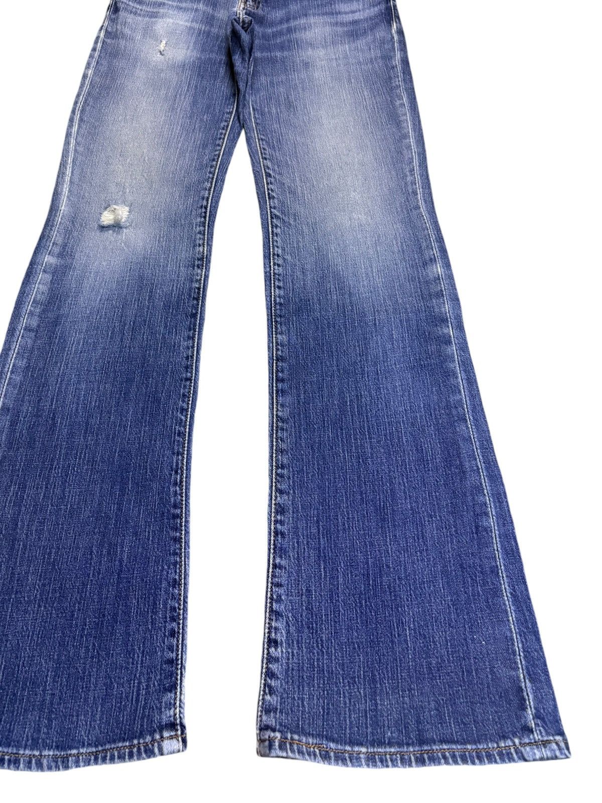 Levi's × Levi's Vintage Clothing Vintage 90s Levis 517 Faded Wash Distressed Flare Jeans Size US 30 / EU 46 - 7 Thumbnail
