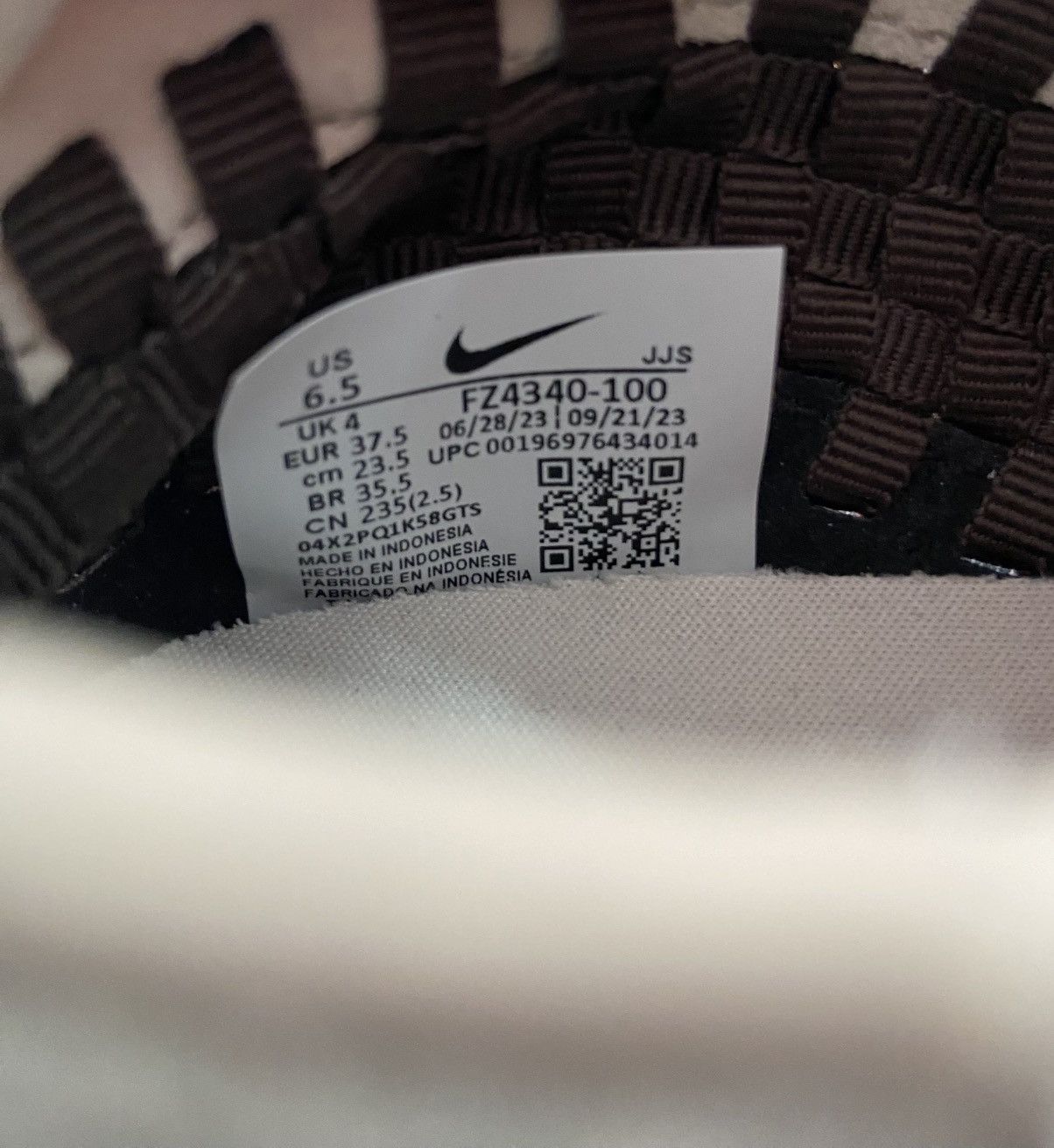 Nike NIKE AIR FOOTSCAPE WOVEN Size US 6.5 / IT 36.5 - 7 Thumbnail